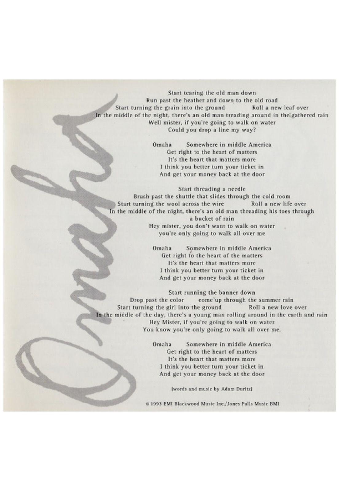 COUNTING CROWS - AUGUST AND EVERYTHING AFTER | CD USADO-7