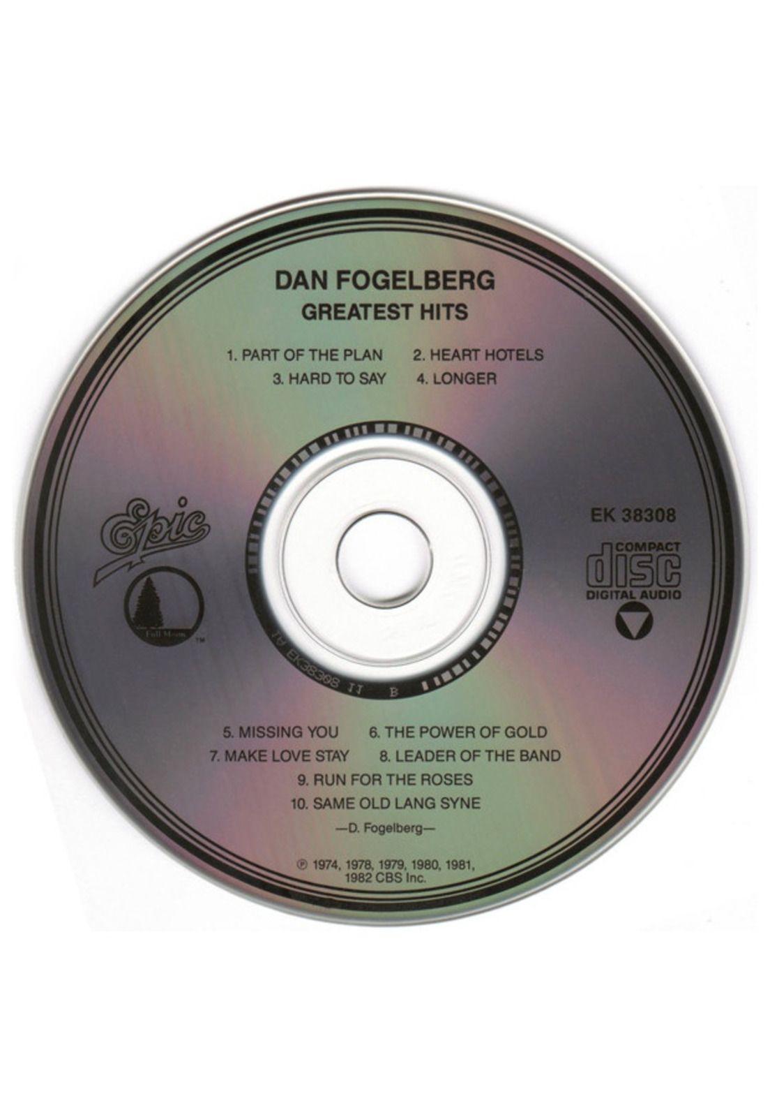 DAN FOGELBERG - GREATEST HITS | CD USADO-2