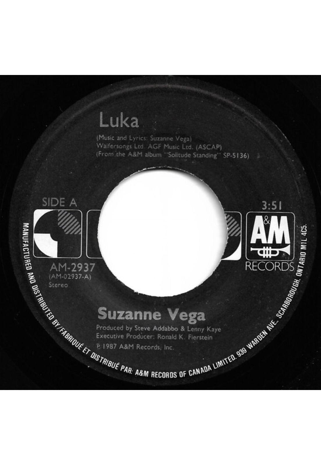 SUZANNE VEGA - LUKA | 7" SINGLE VINILO USADO-2