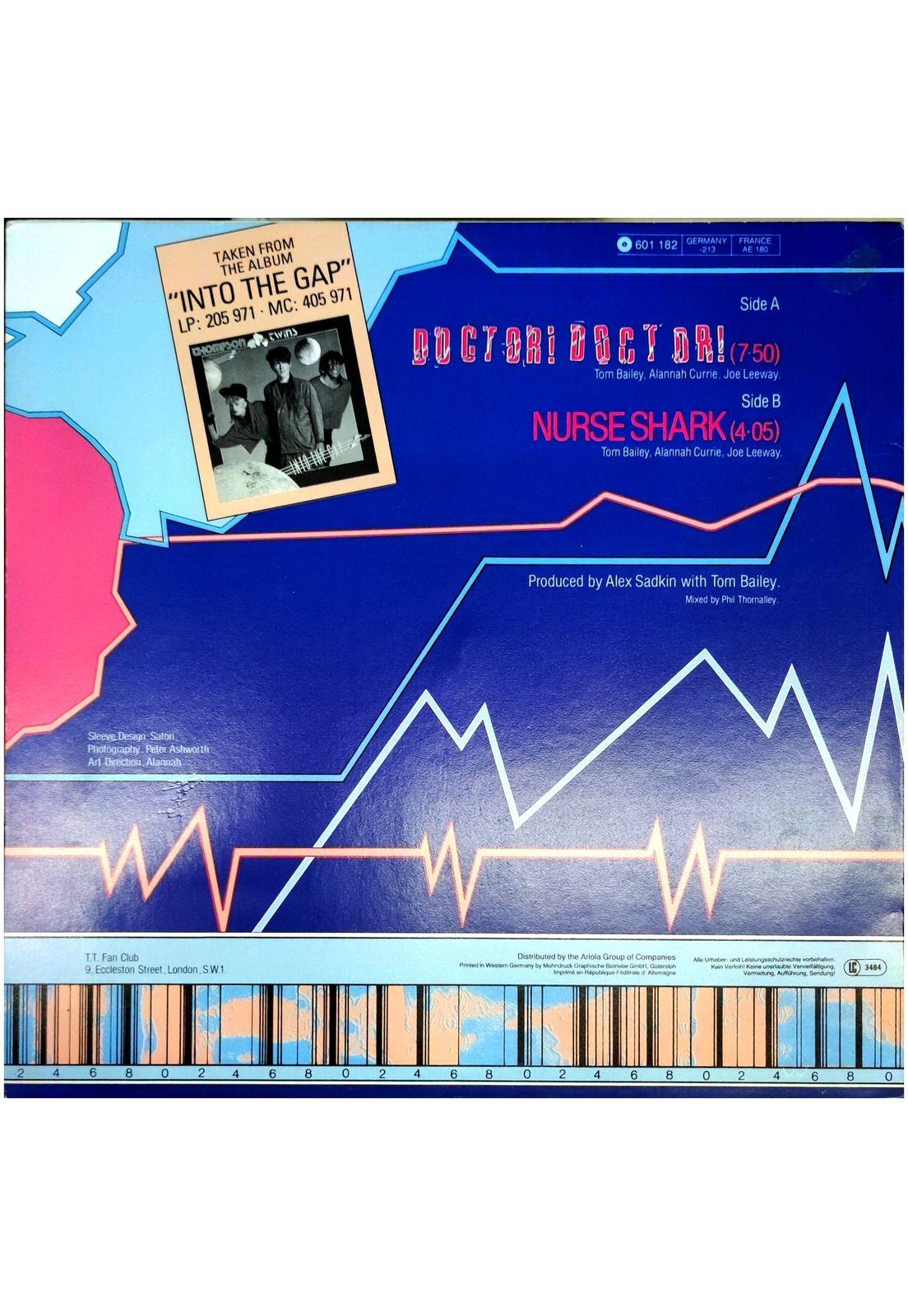 THOMPSON TWINS - DOCTOR! DOCTOR! | 12" MAXI SINGLE VINILO USADO-1