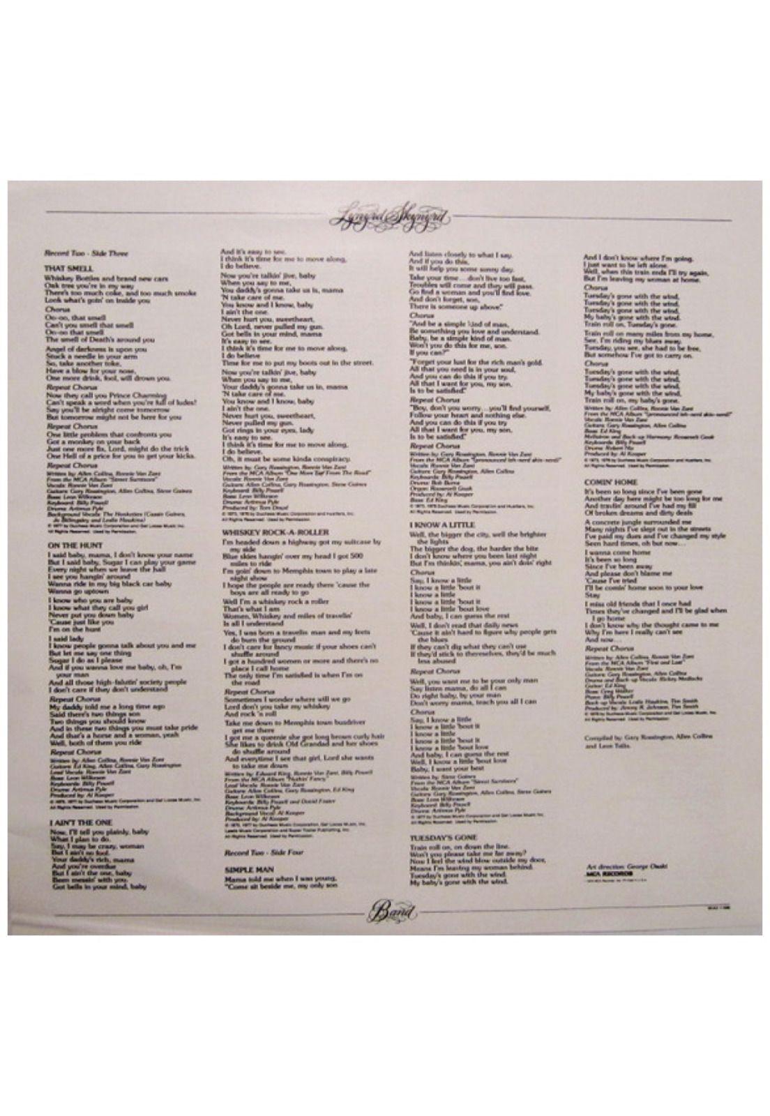 LYNYRD SKYNYRD BANG - GOLD & PLATINUM (2LP) | VINILO USADO-8