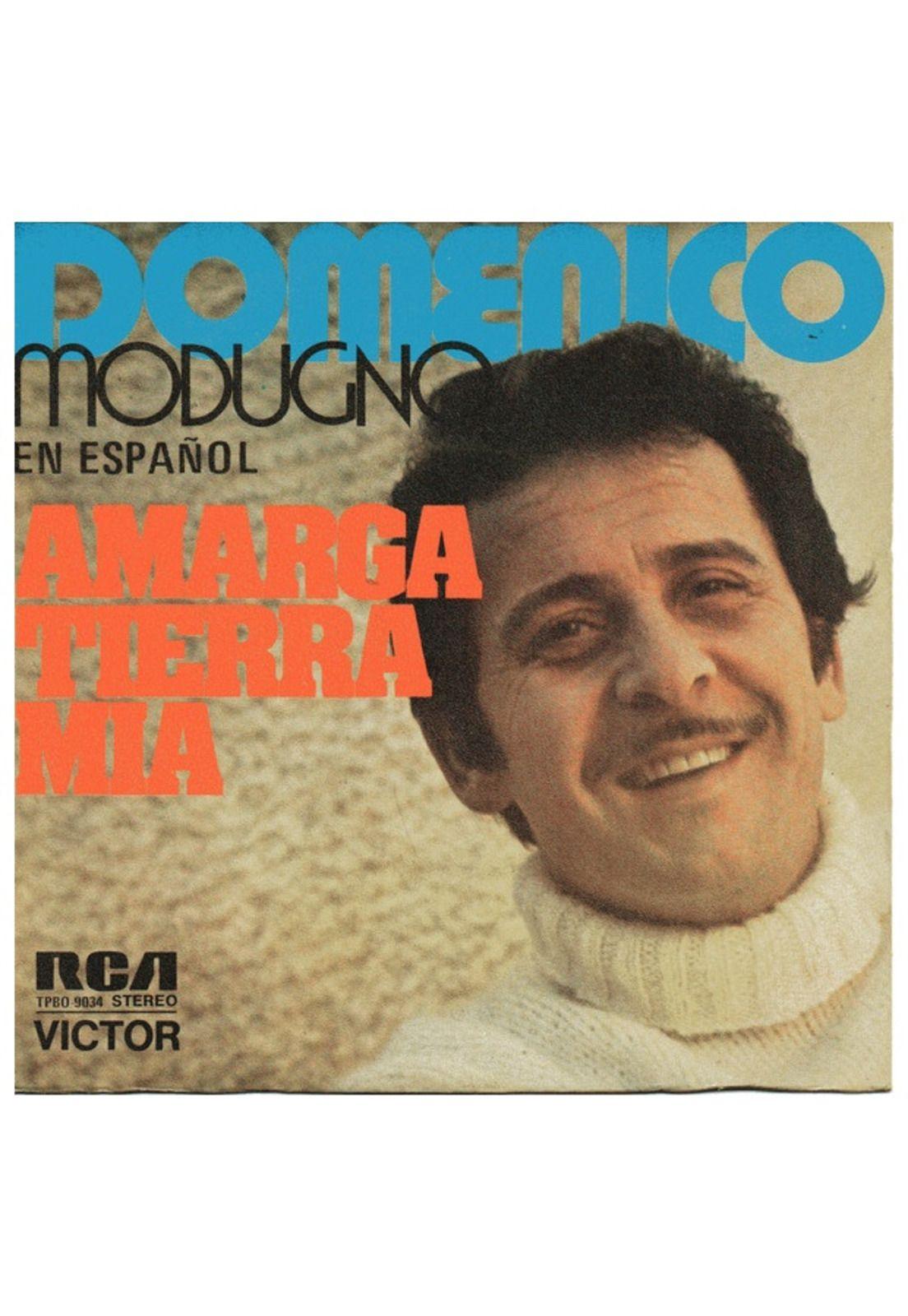 DOMENICO MODUGNO - AMARGA TIERRA MIA (EN ESPAÑOL) | 7" SINGLE VINILO USADO-0