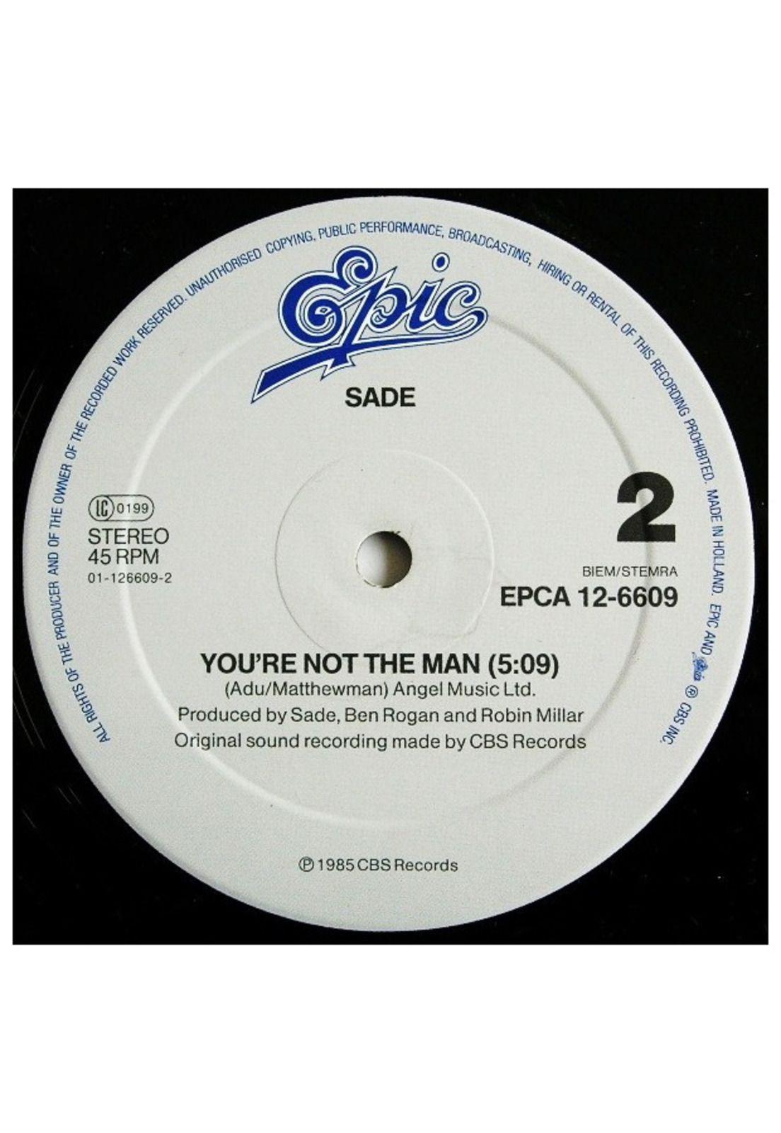 SADE - THE SWEETEST TABOO | 12" MAXI SINGLE USADO-3