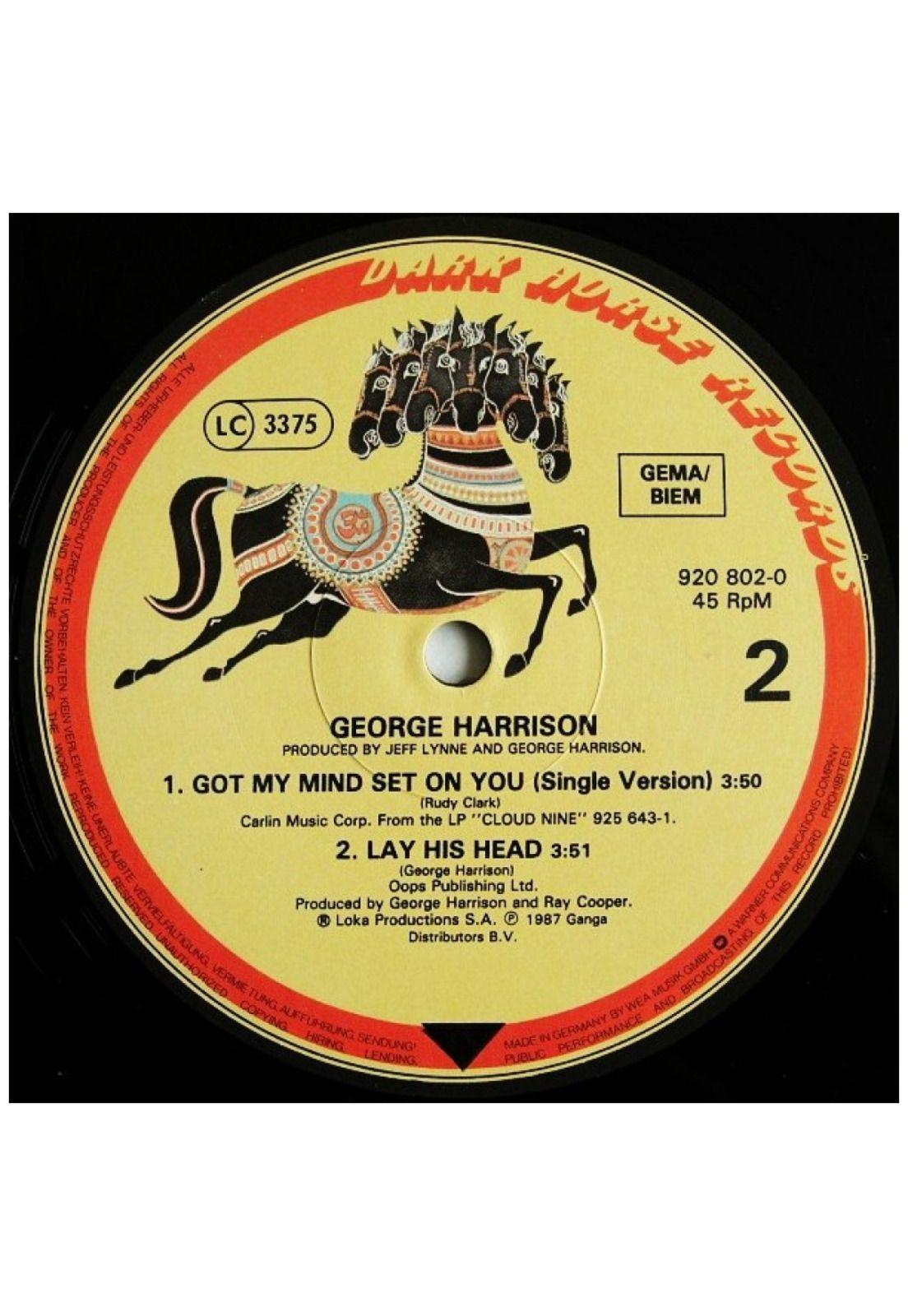 GEORGE HARRISON - GOT MY MIND SET ON YOU | 12" MAXI SINGLE VINILO USADO-3