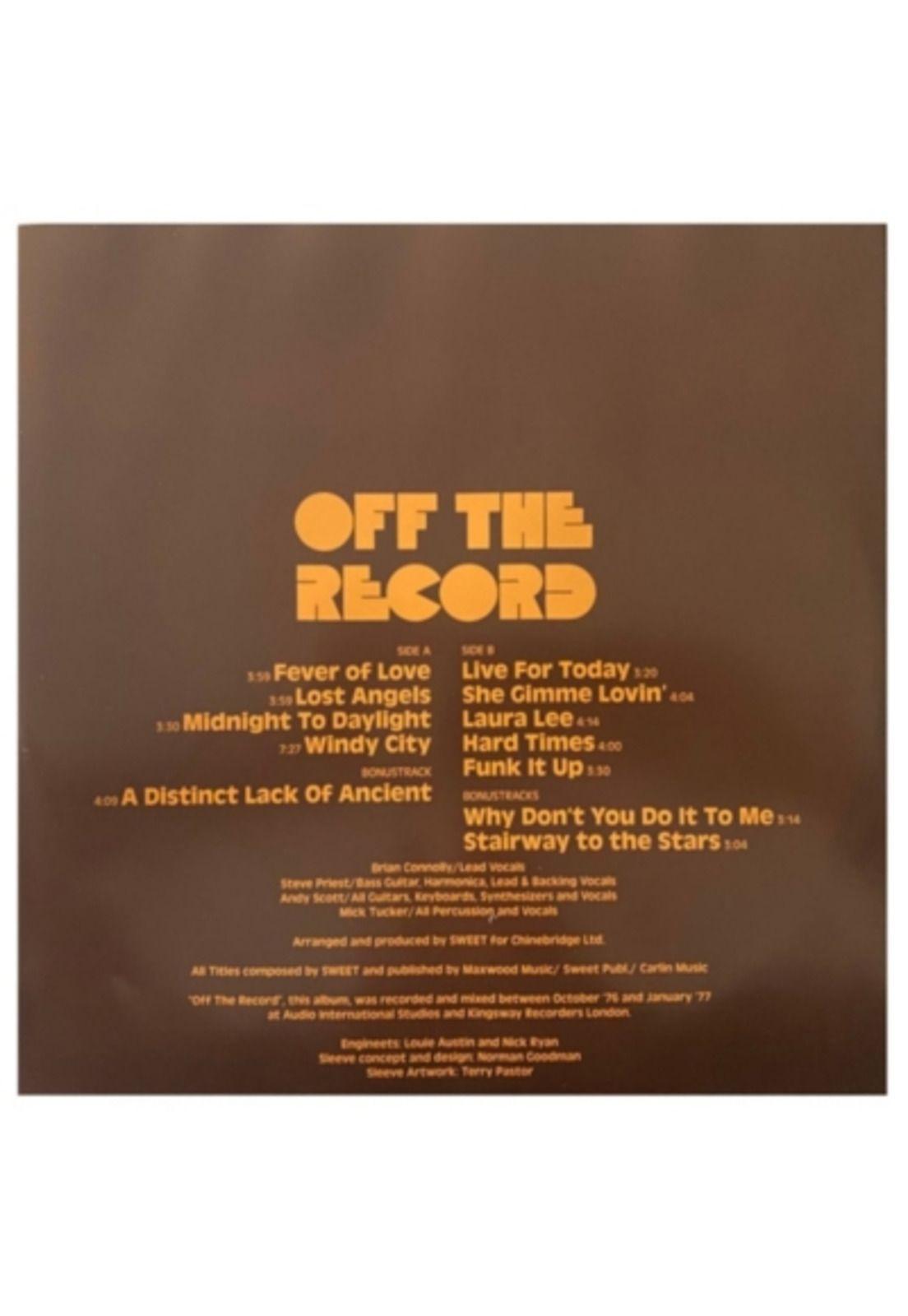 SWEET - OFF THE RECORD VINILO-2
