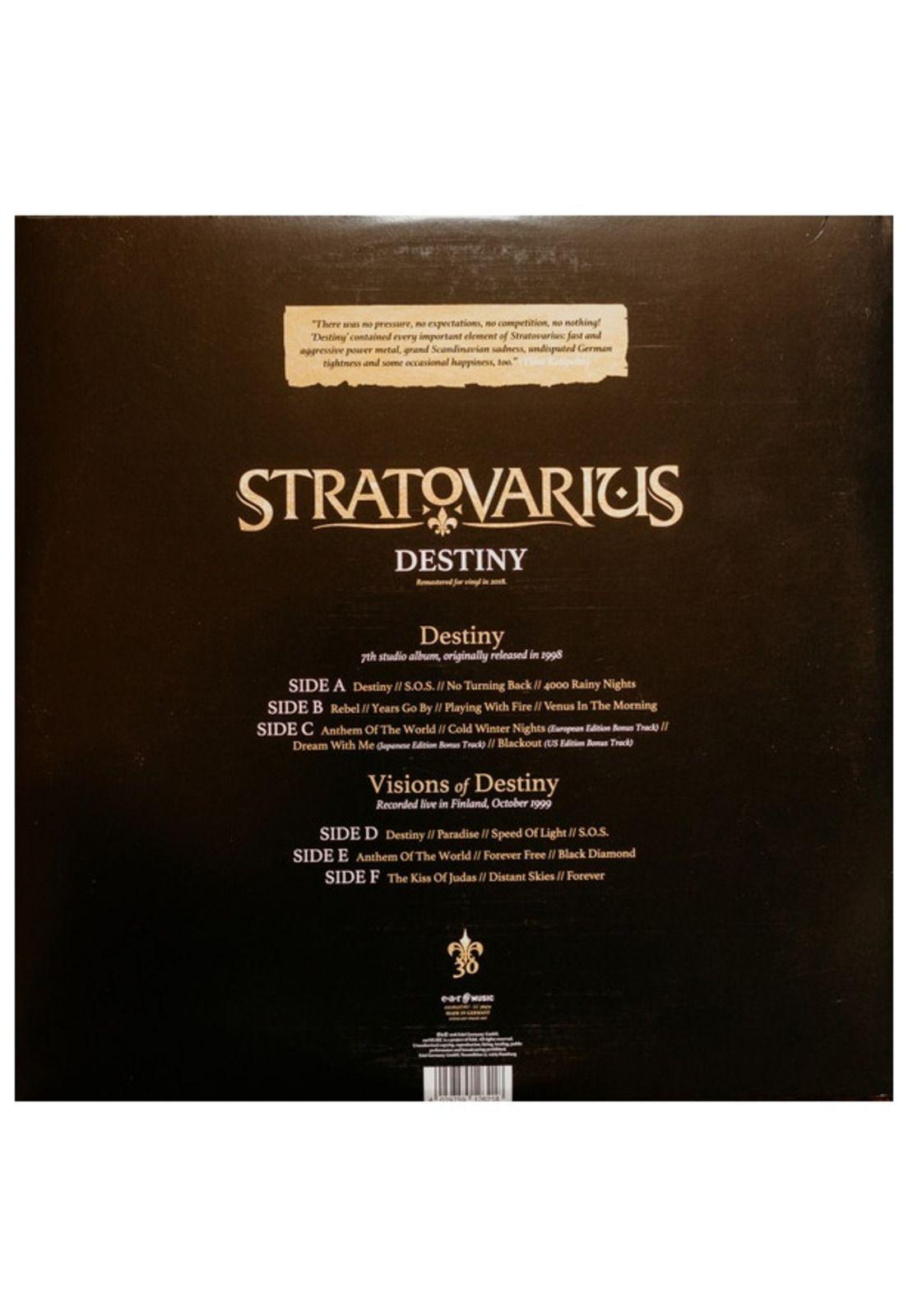 STRATOVARIUS - DESTINY (3LP) | VINILO-1