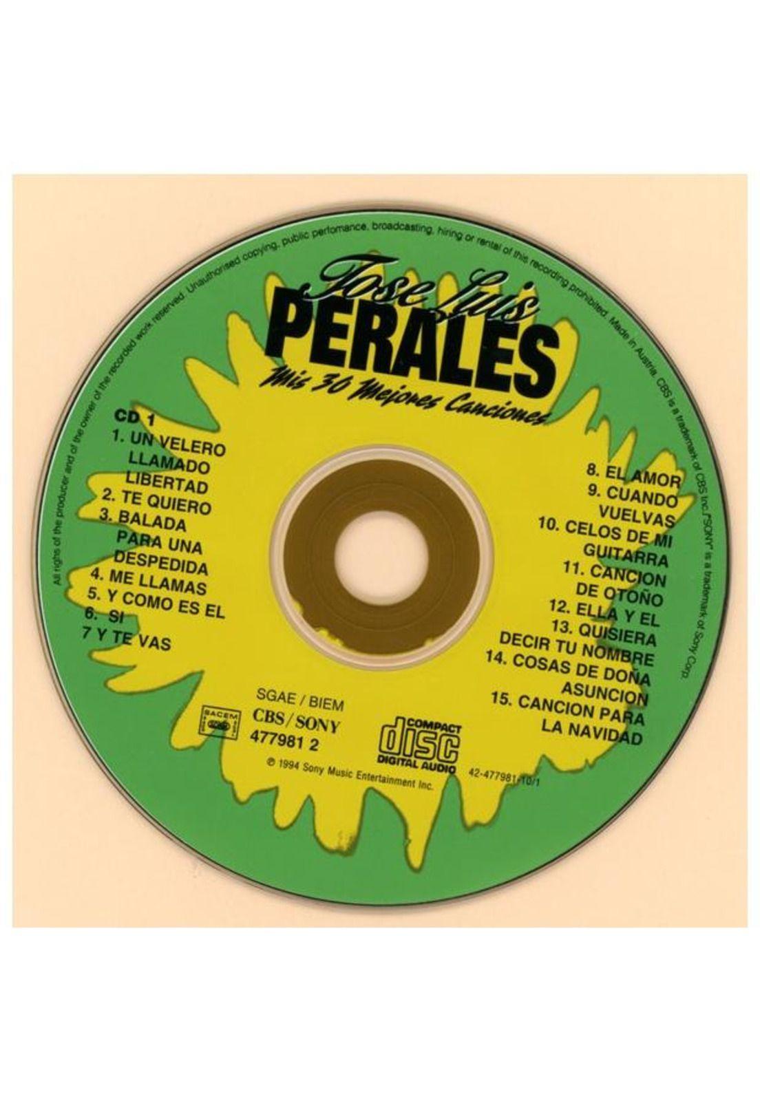 JOSE LUIS PERALES - MIS 30 MEJORES CANCIONES (2CD) | CD-2