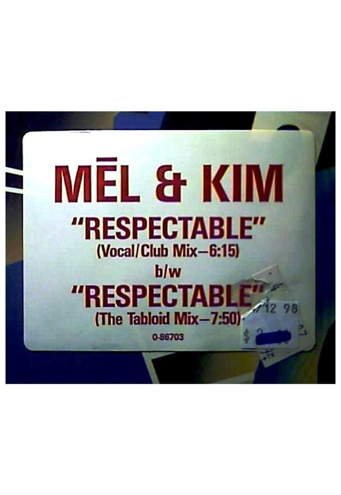 MEL & KIM - RESPECTABLE | 12" MAXI SINGLE USADO-2