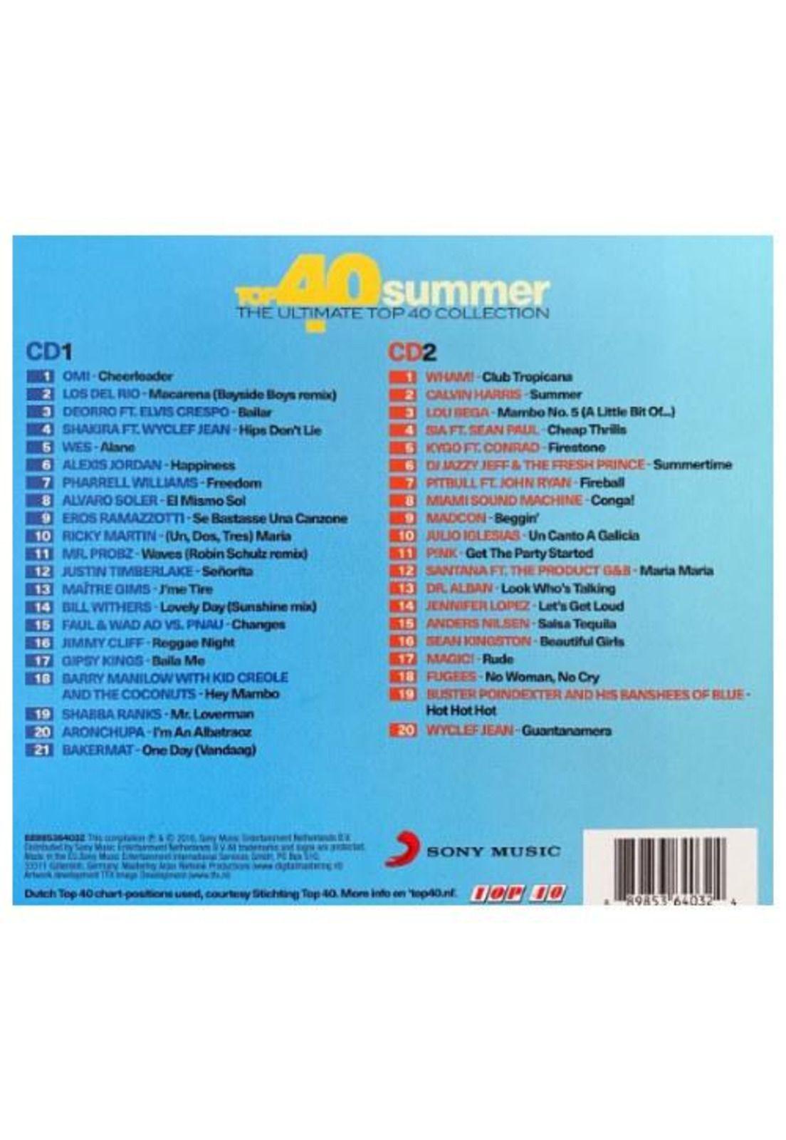 TOP 40 - SUMMER - TOP 40 - SUMMER (2CD) | CD-1