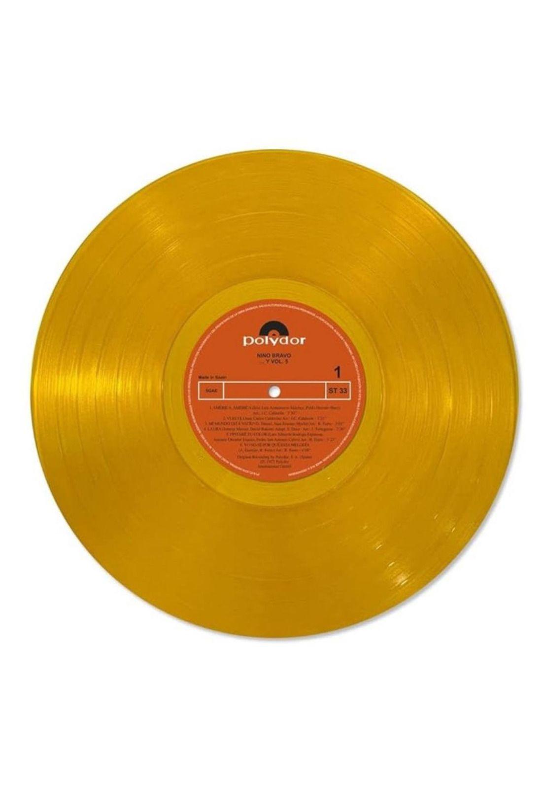 NINO BRAVO - ...Y VOL.5  (GOLD VINYL) | VINILO-2