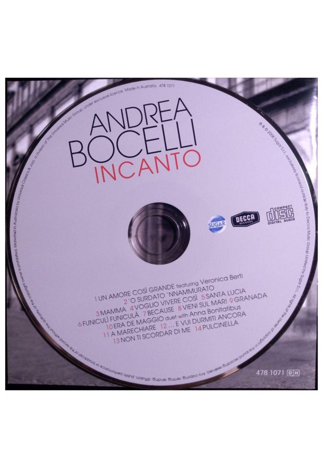 ANDREA BOCELLI - INCANTO | CD-4