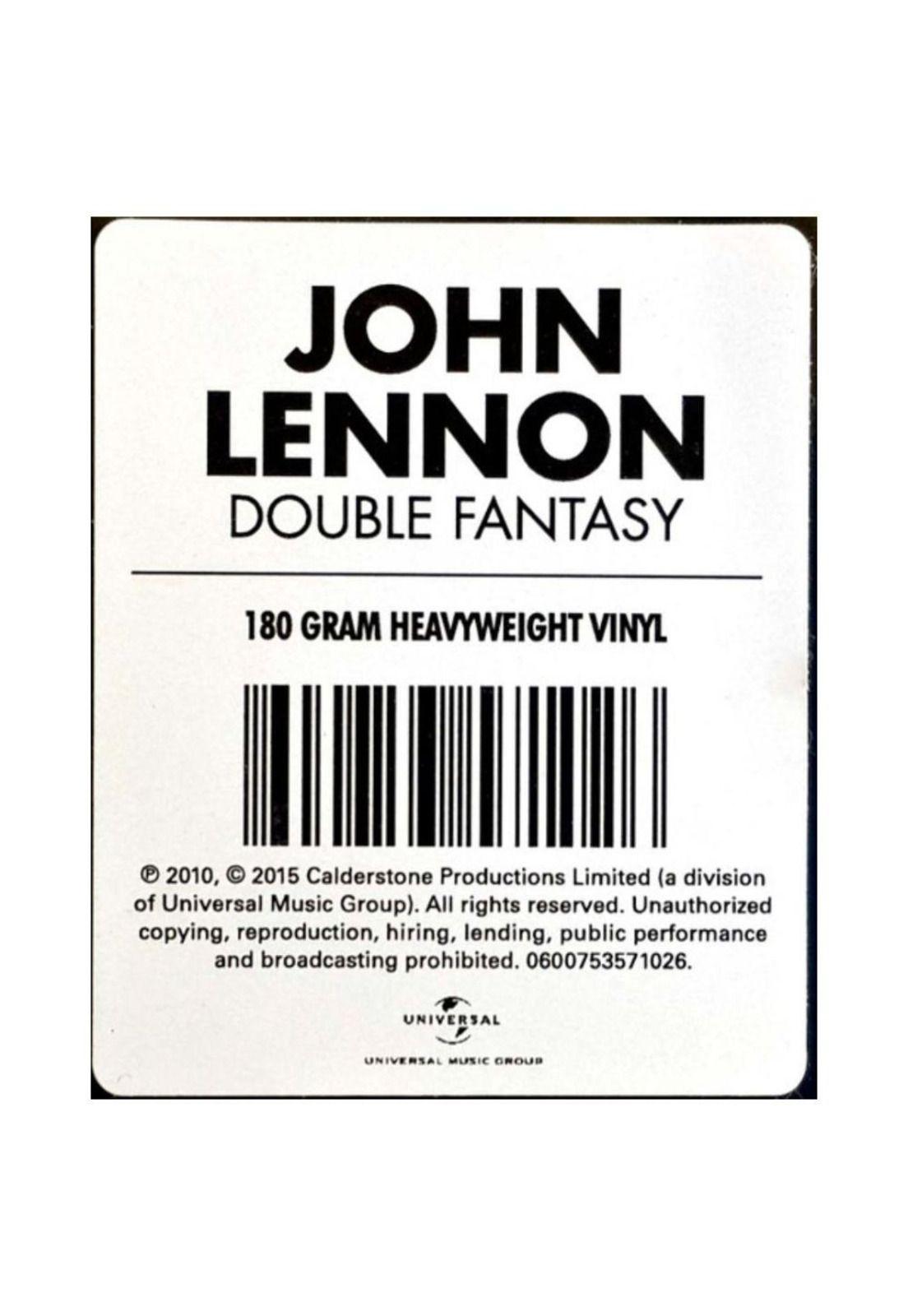 JOHN LENNON - DOUBLE FANTASY | VINILO-2