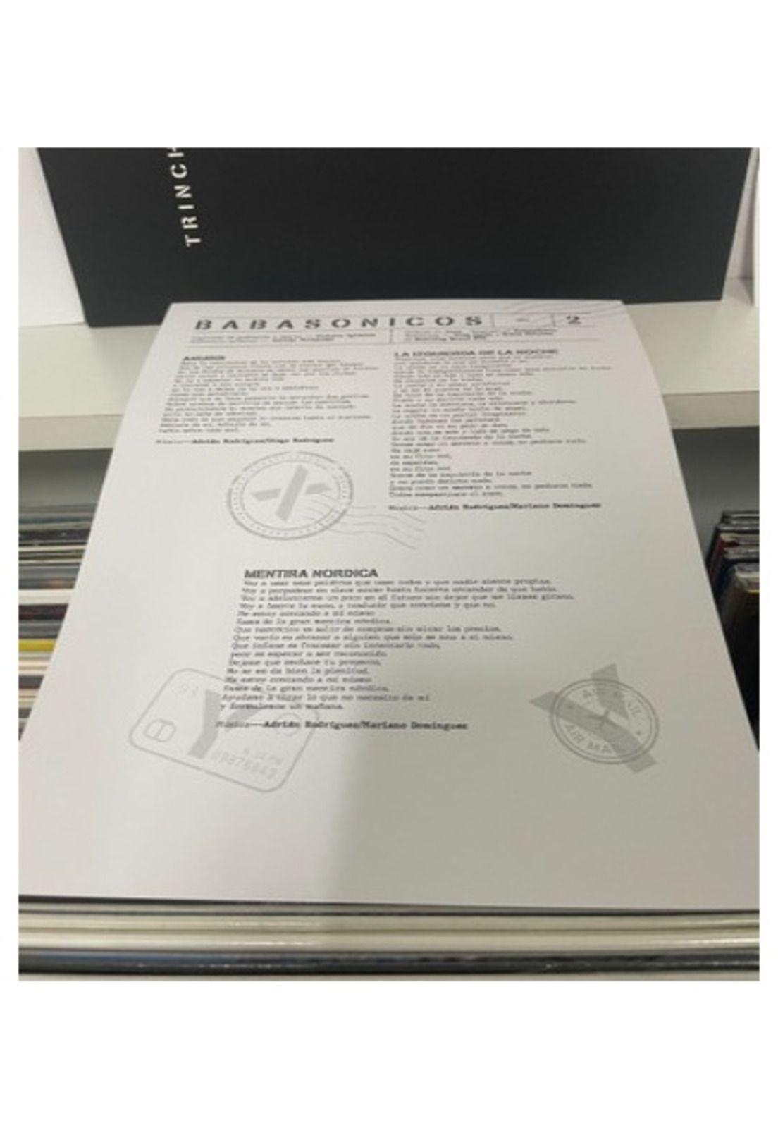 BABASONICOS - TRINCHERA | VINILO-4