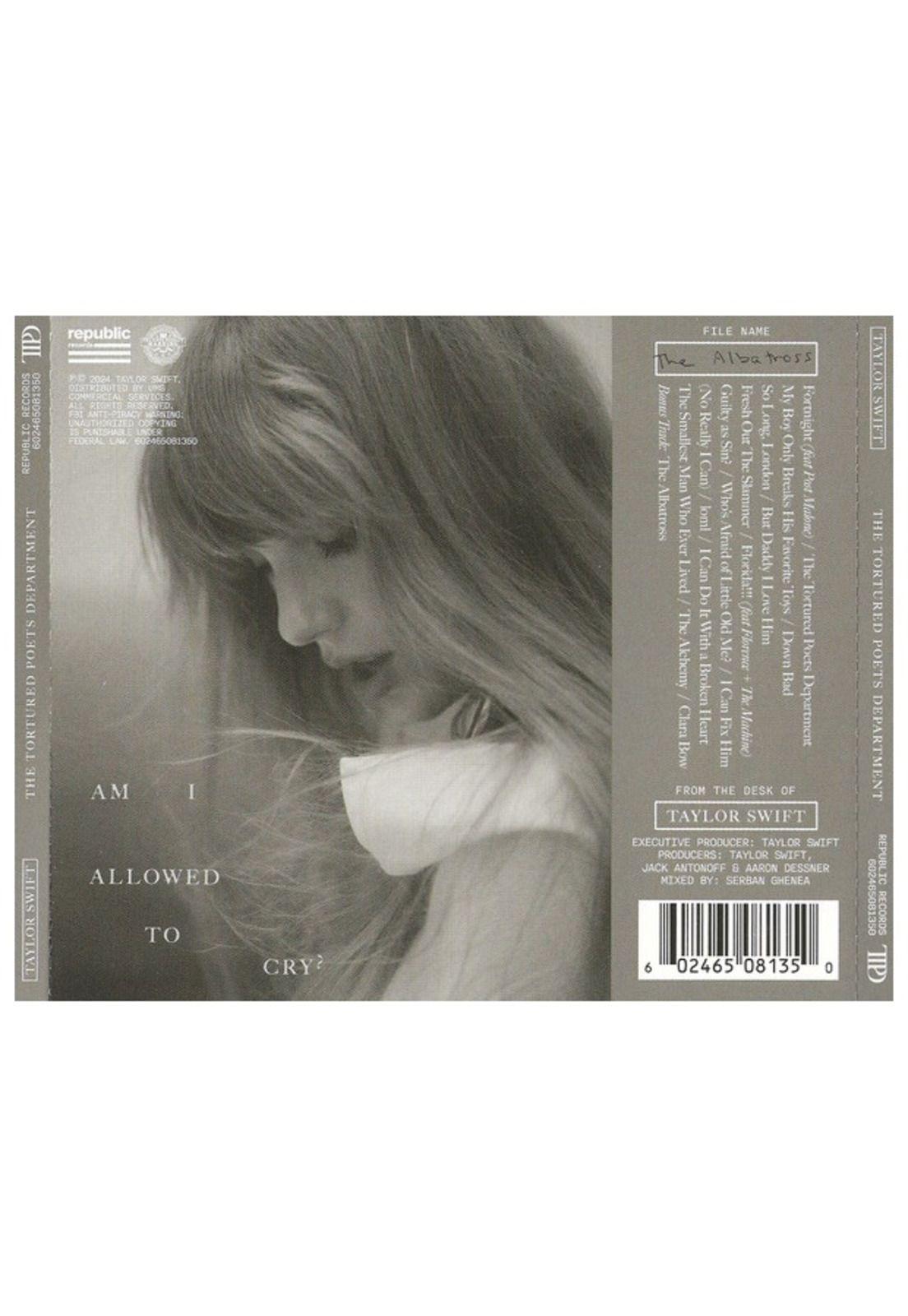 TAYLOR SWIFT - THE TORTURED POETS DEPARTAMENT (ALBATROSS EDITION) | CD-1