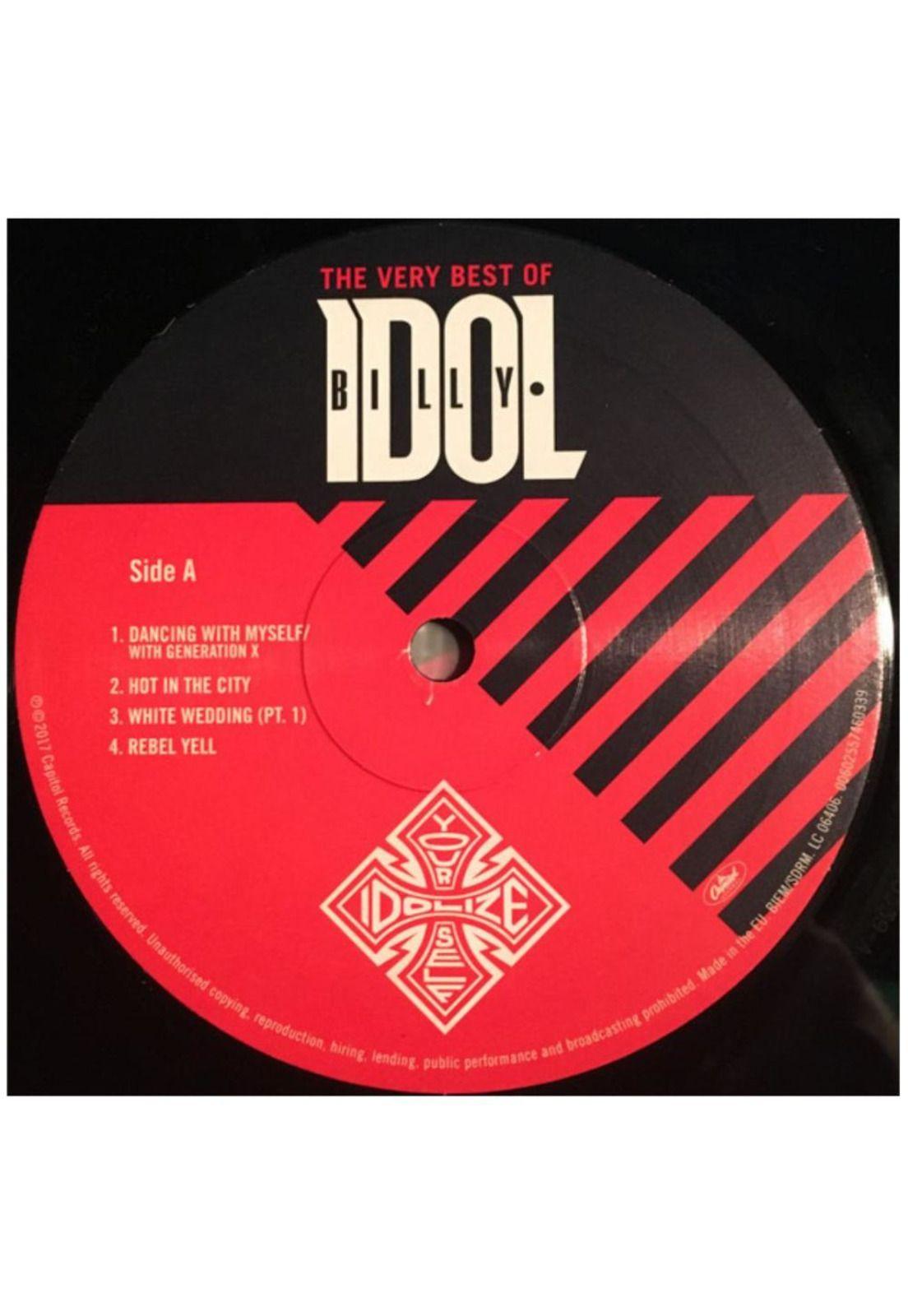 BILLY IDOL - THE VERY BEST IDOLIZE YOURSELF (2LP) | VINILO-2