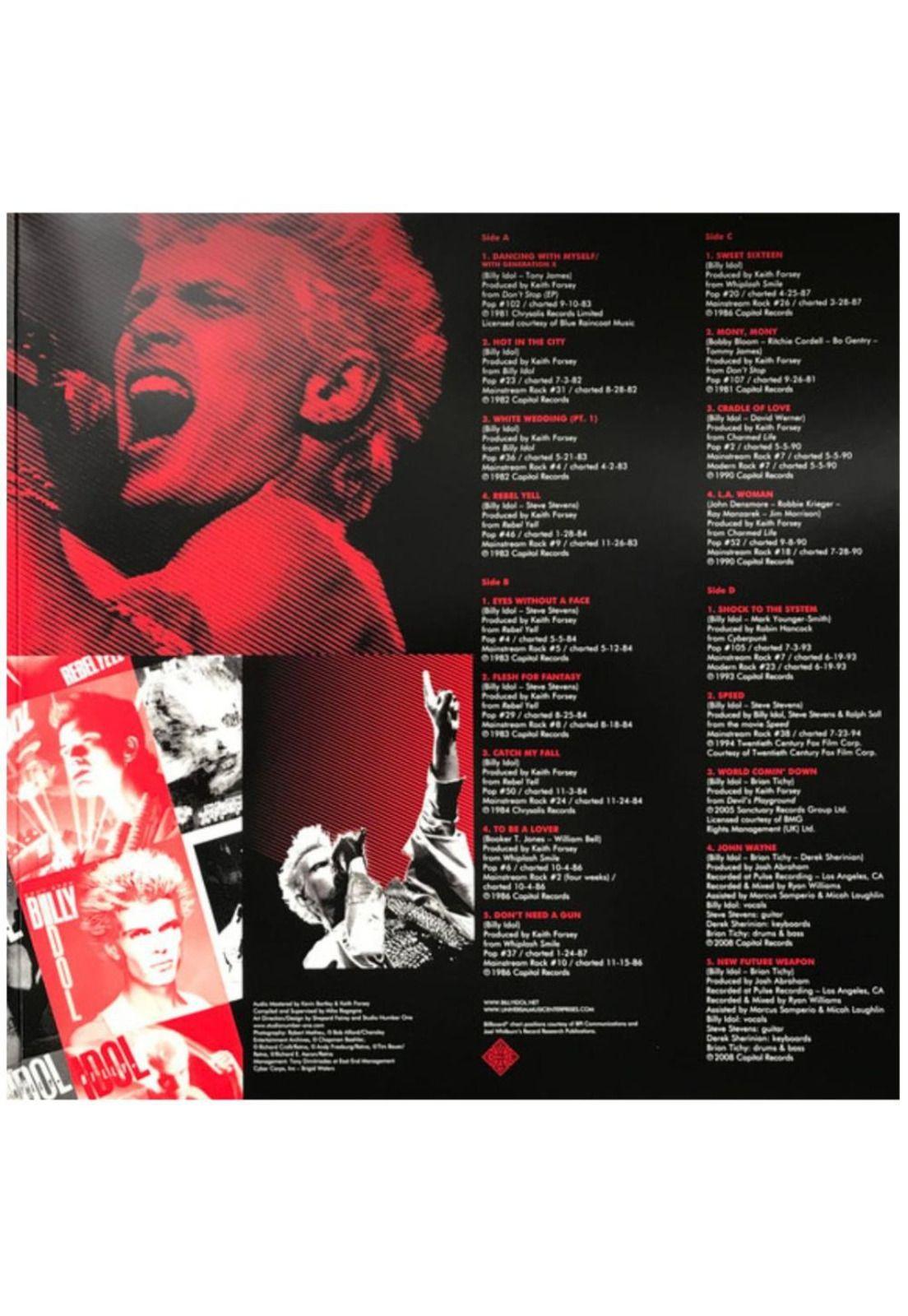 BILLY IDOL - THE VERY BEST IDOLIZE YOURSELF (2LP) | VINILO-6
