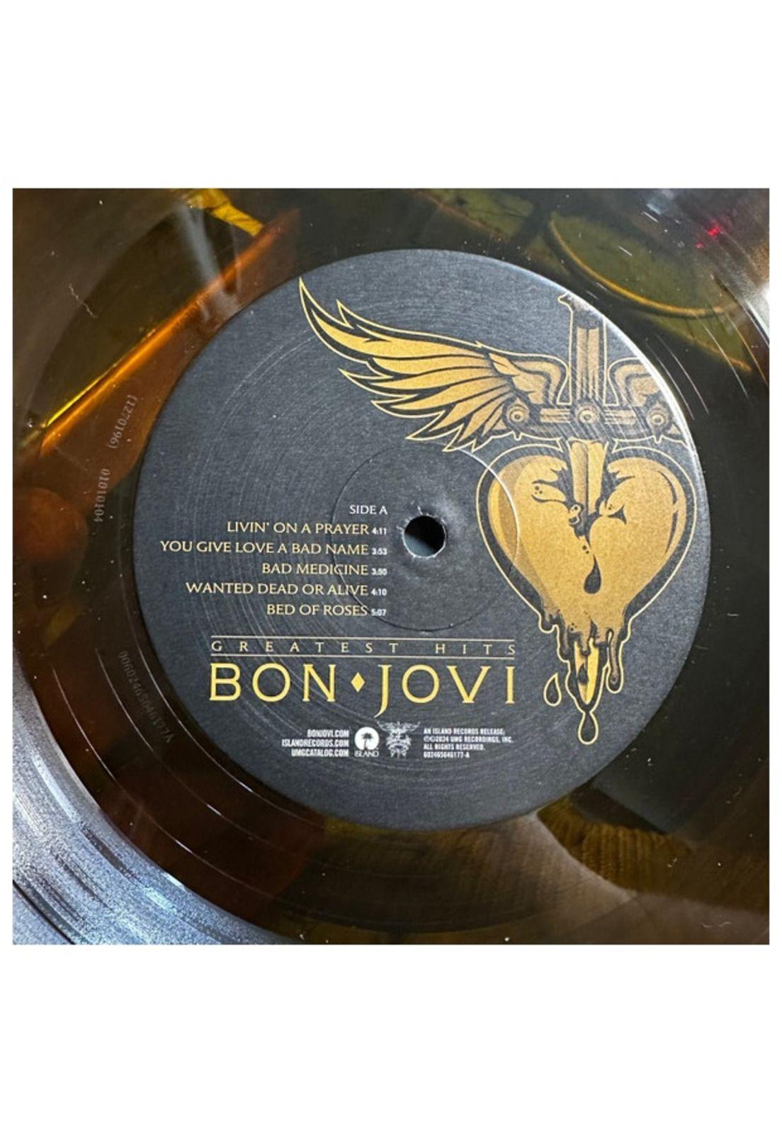BON JOVI - GREATEST HITS (EXCLUSIVE LTD EDITION) (TIGER EYE BROWN VINYL) | VINILO-2
