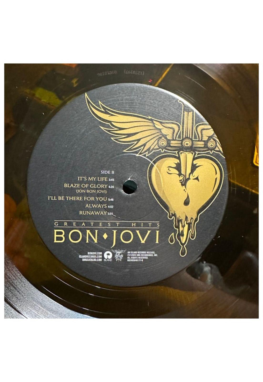 BON JOVI - GREATEST HITS (EXCLUSIVE LTD EDITION) (TIGER EYE BROWN VINYL) | VINILO-3