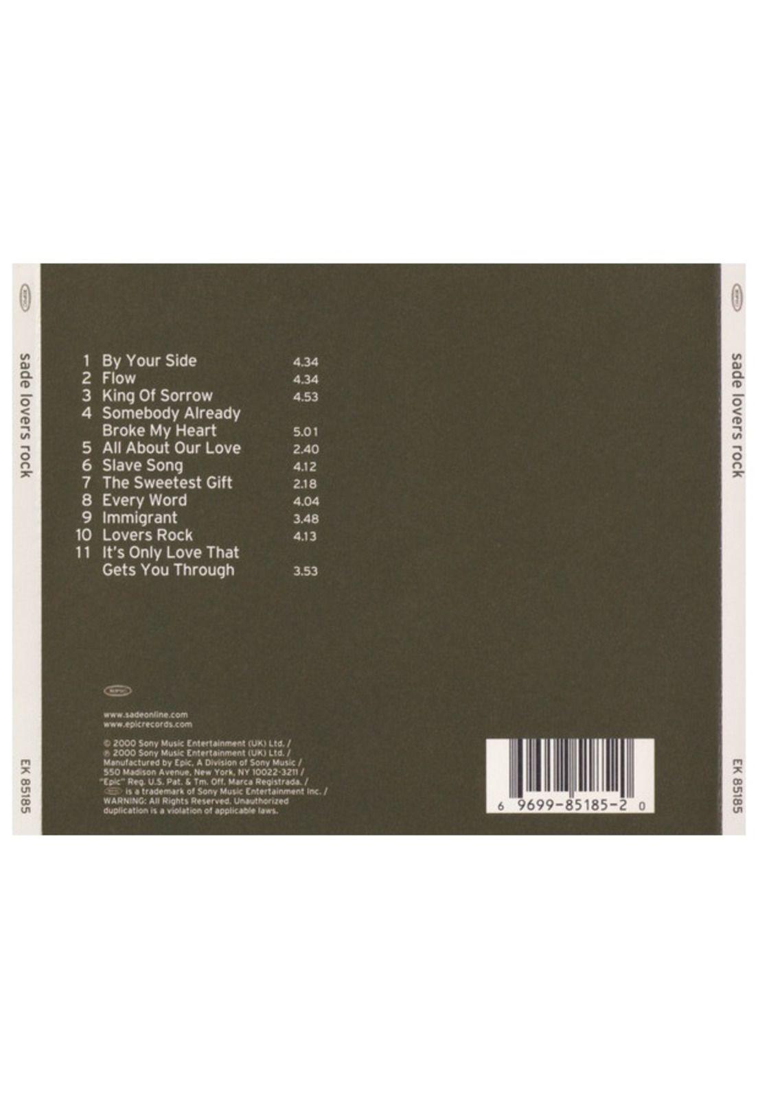 SADE - LOVERS ROCK | CD USADO-1