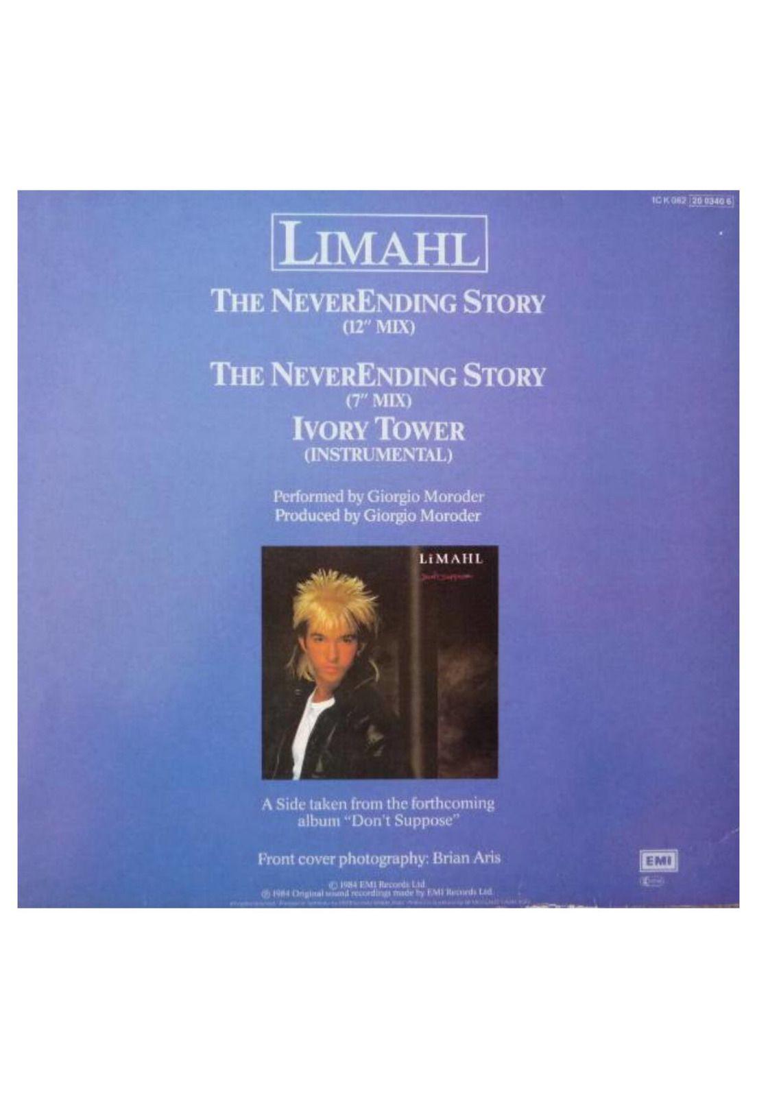 LIMAHL - THE NEVER ENDING STORY | 12" MAXI SINGLE USADO-1