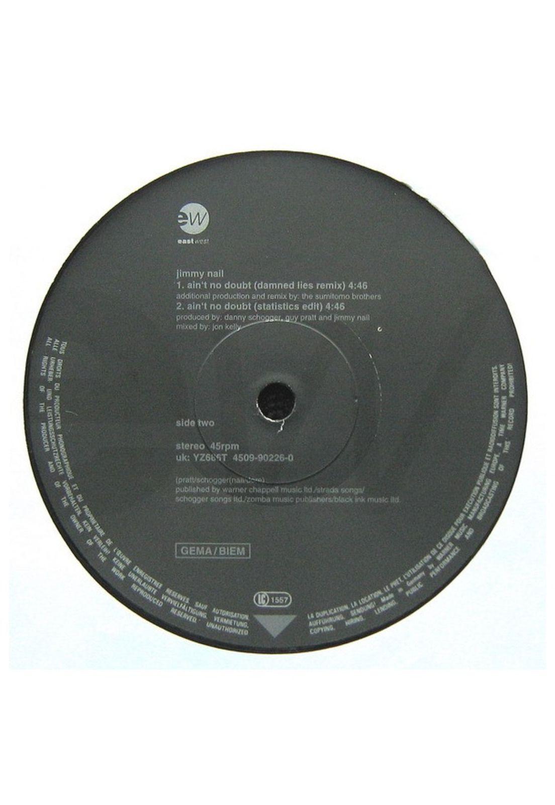 JIMMY NAIL - AIN'T NO DOUBT | 12" MAXI SINGLE VINILO USADO-3