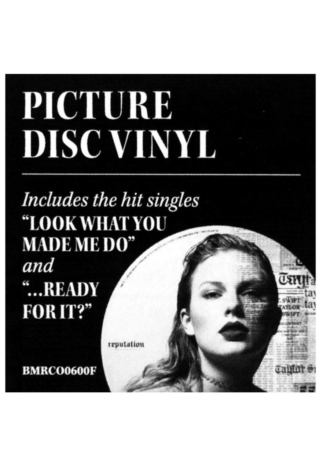 TAYLOR SWIFT - REPUTATION (PICTURE DISC) | VINILO-4