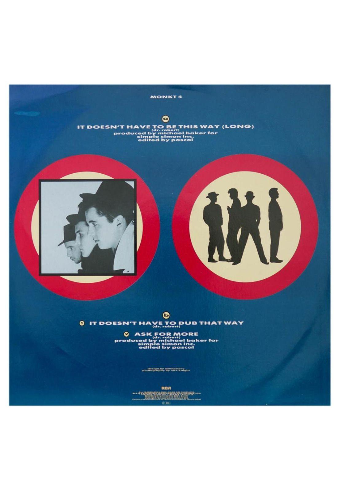 BLOW MONKEYS - IT DOESN'T HAVE TO BE THIS WAY  | 12" MAXI SINGLE USADO-1
