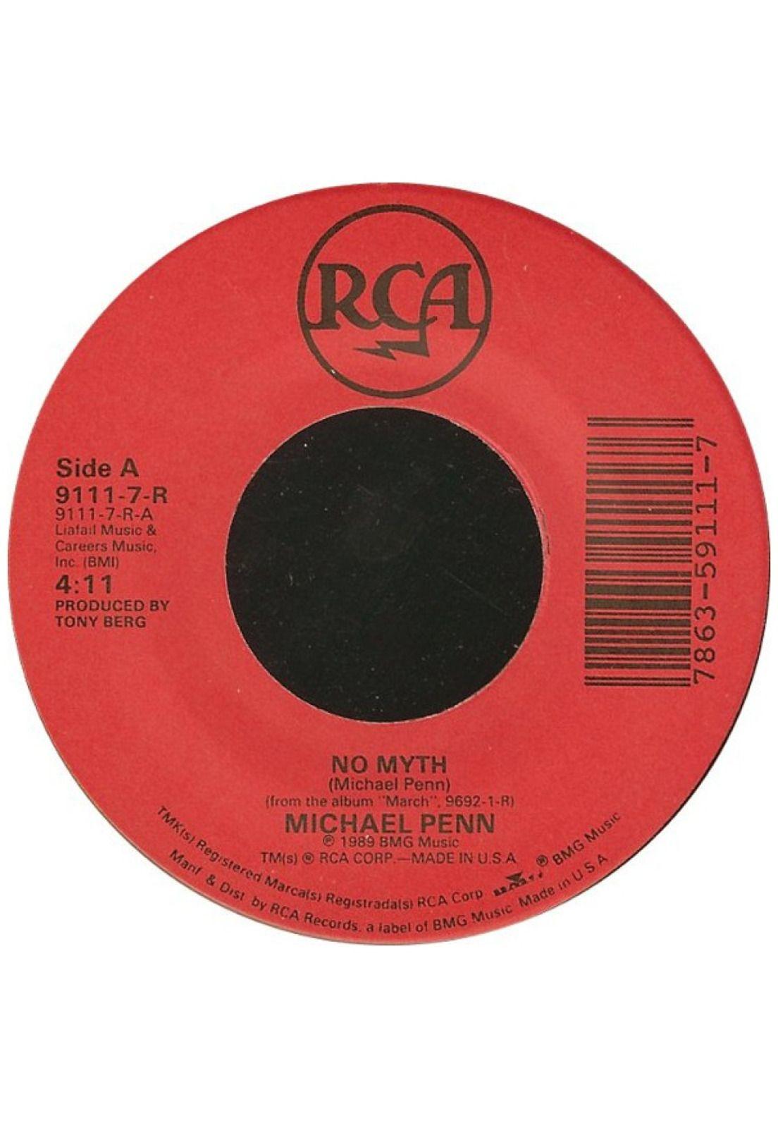 MICHAEL PENN - NO MYTH | 7" SINGLE USADO-2