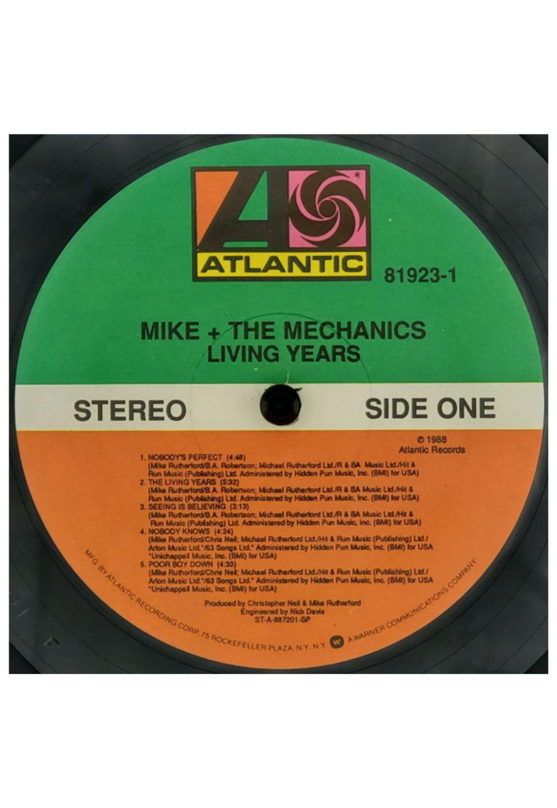 MIKE & THE MECHANICS - LIVING YEARS VINILO-2