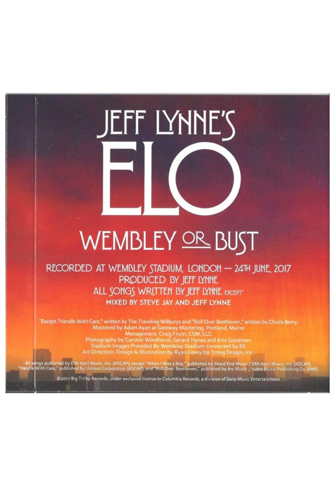 JEFF LYNNE'S ELO - WEMBLEY OR BUST LIVE AT WEMBLEY (2CD) | CD-8