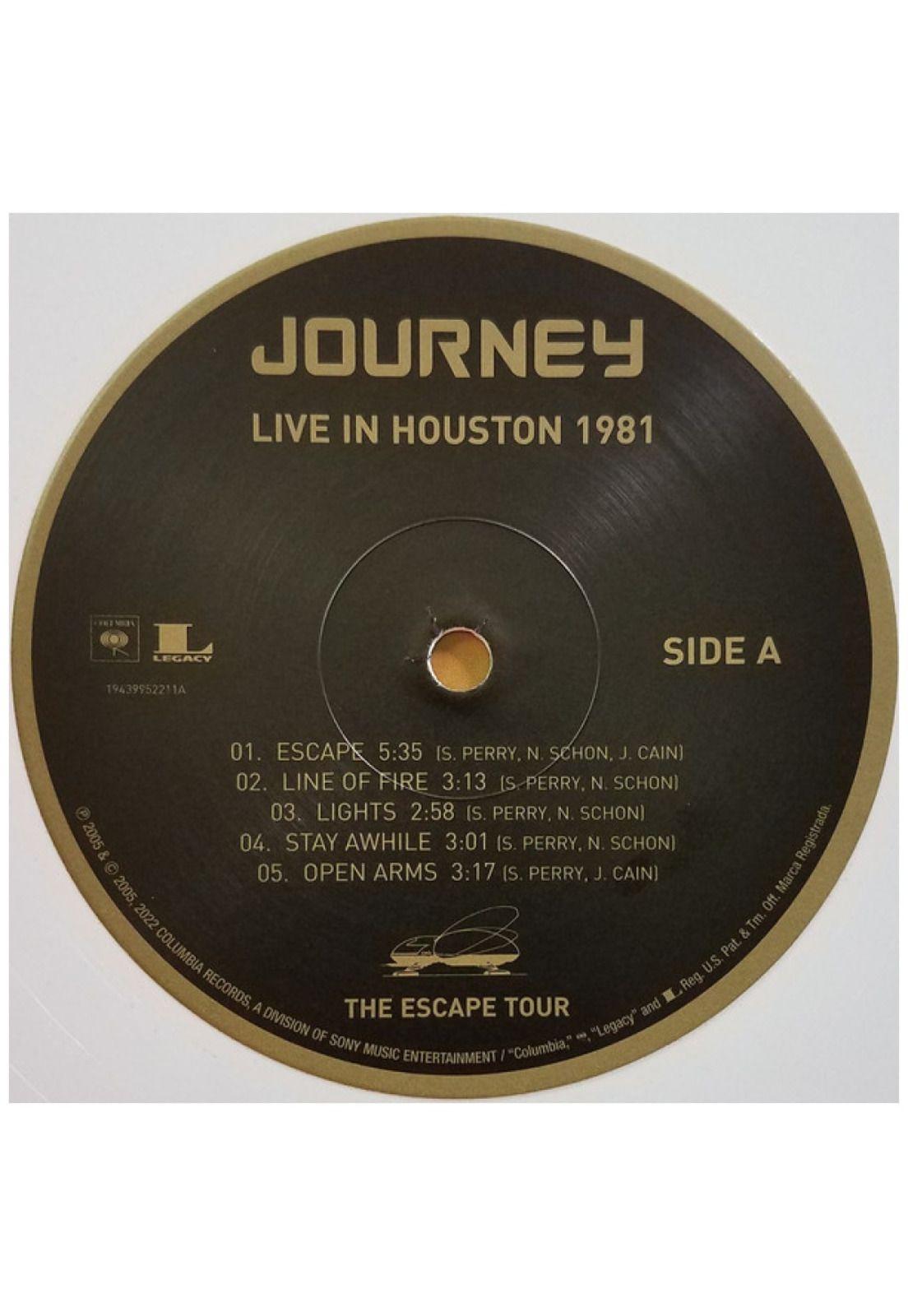 JOURNEY - LIVE IN HOUSTON 1981: ESCAPE TOUR (2LP) | VINILO-9