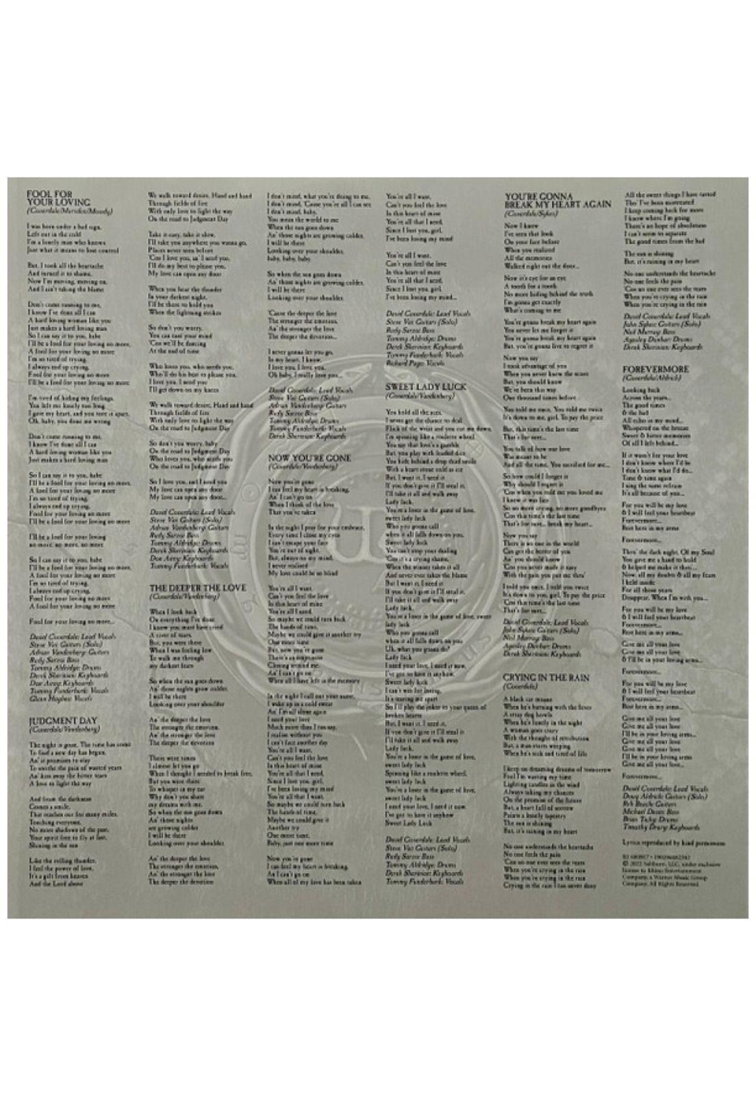 WHITESNAKE - GREATEST HITS (RED VINYL) (2LP) | VINILO-6