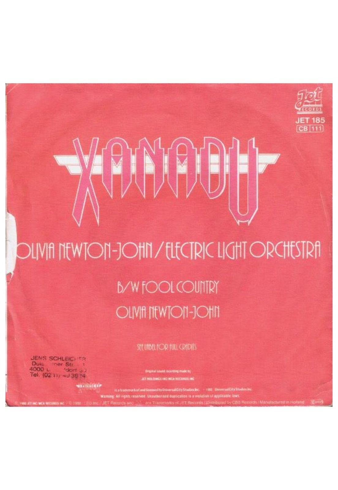 OLIVIA NEWTON JOHN & ELECTRIC LIGHT ORCHESTRA - XANADU | 7'' SINGLE VINILO USADO-1