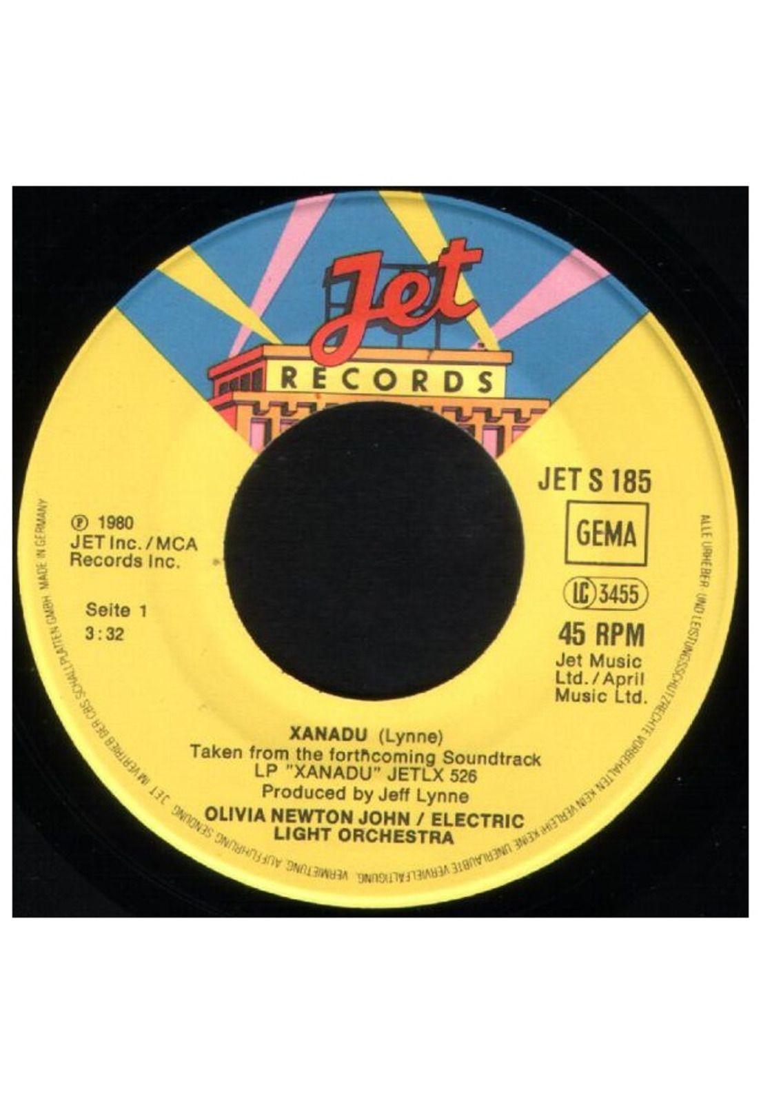 OLIVIA NEWTON JOHN & ELECTRIC LIGHT ORCHESTRA - XANADU | 7'' SINGLE VINILO USADO-2