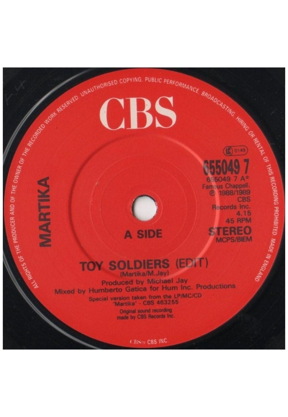 MARTIKA - TOY SOLDIERS | 7" SINGLE USADO-2