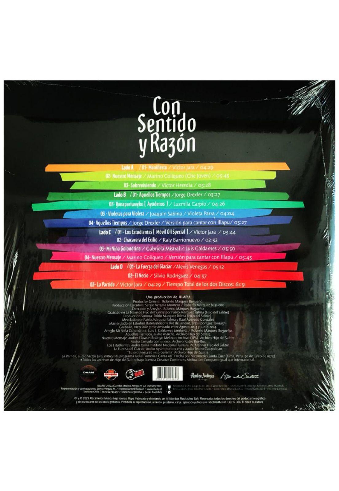 ILLAPU - CON SENTIDO Y RAZON | VINILO-1