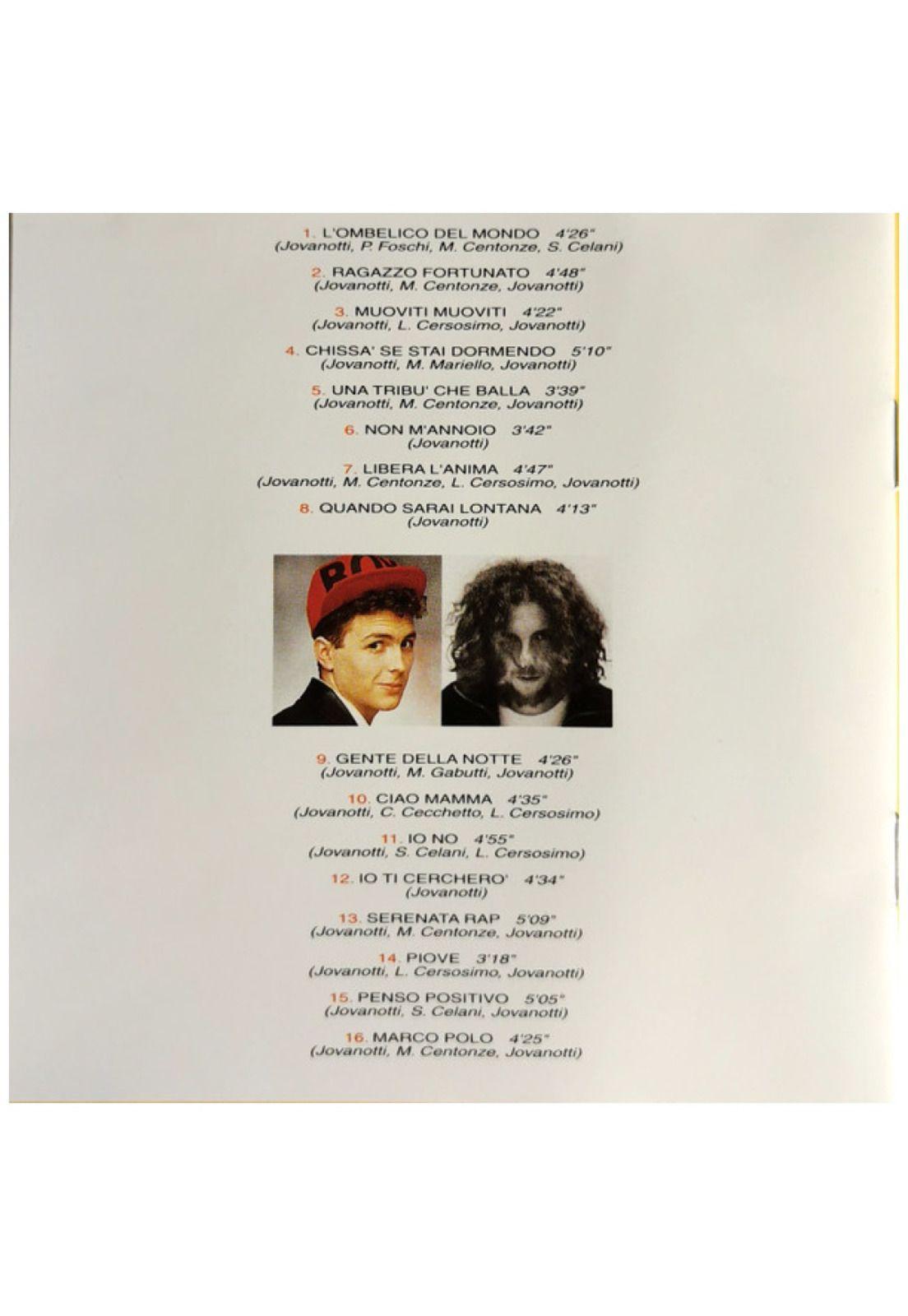 JOVANOTTI - LORENZO 1990 1995 | CD USADO-3