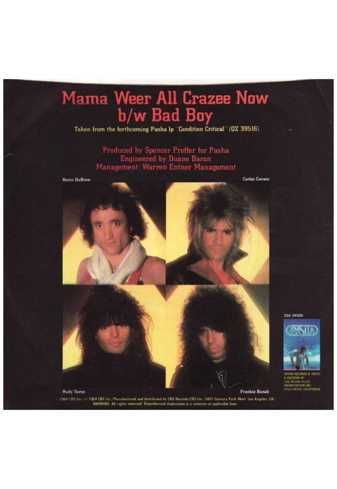 QUIET RIOT - MAMA WEER ALL CRAZEE NOW | 7" SINGLE USADO-3