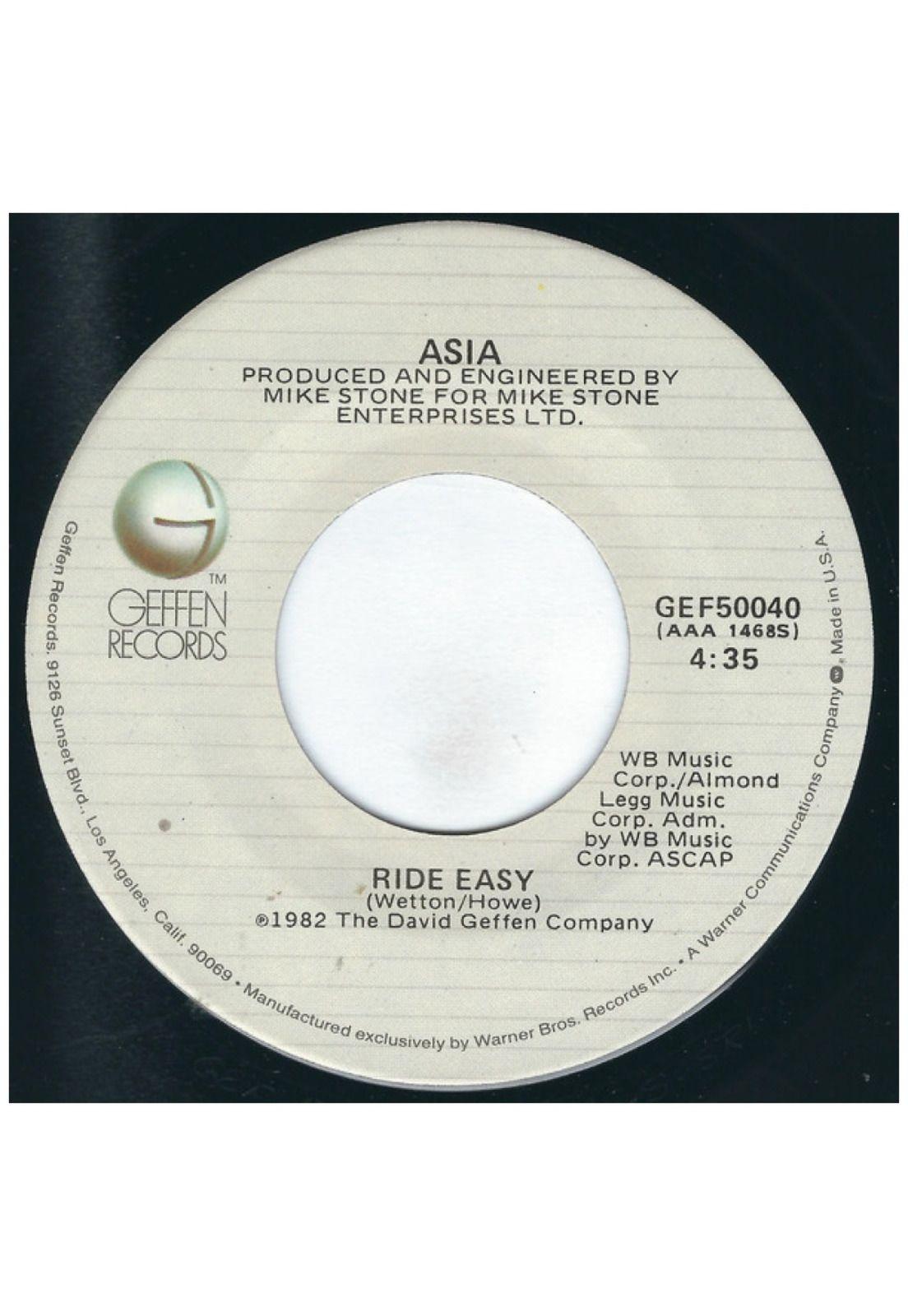 ASIA - HEAT OF THE MOMENT | 7" SINGLE USADO-3