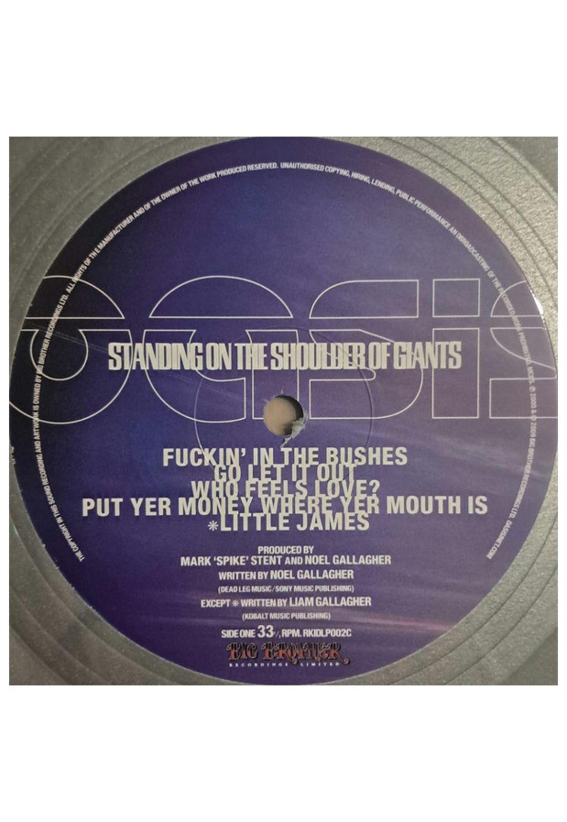 OASIS - STANDING ON THE SHOULDER OF GIANTS (25TH ANNIVERSARY EDITION) (SILVER VINYL) | VINILO-3