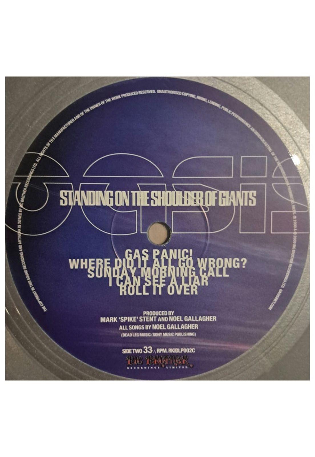 OASIS - STANDING ON THE SHOULDER OF GIANTS (25TH ANNIVERSARY EDITION) (SILVER VINYL) | VINILO-4