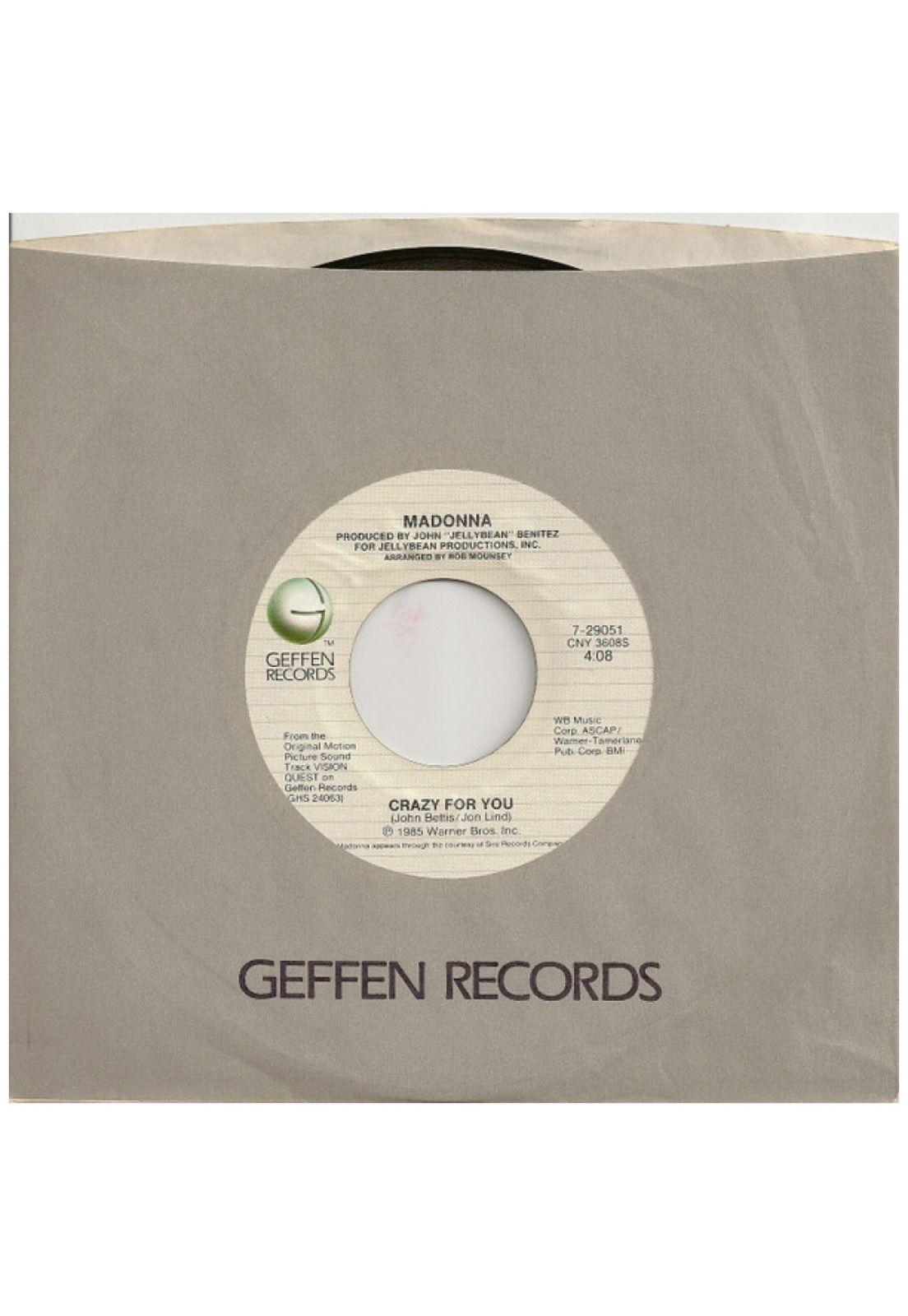 BERLIN / MADONNA - NO MORE WORDS / CRAZY FOR YOU | 7" SINGLE USADO-2