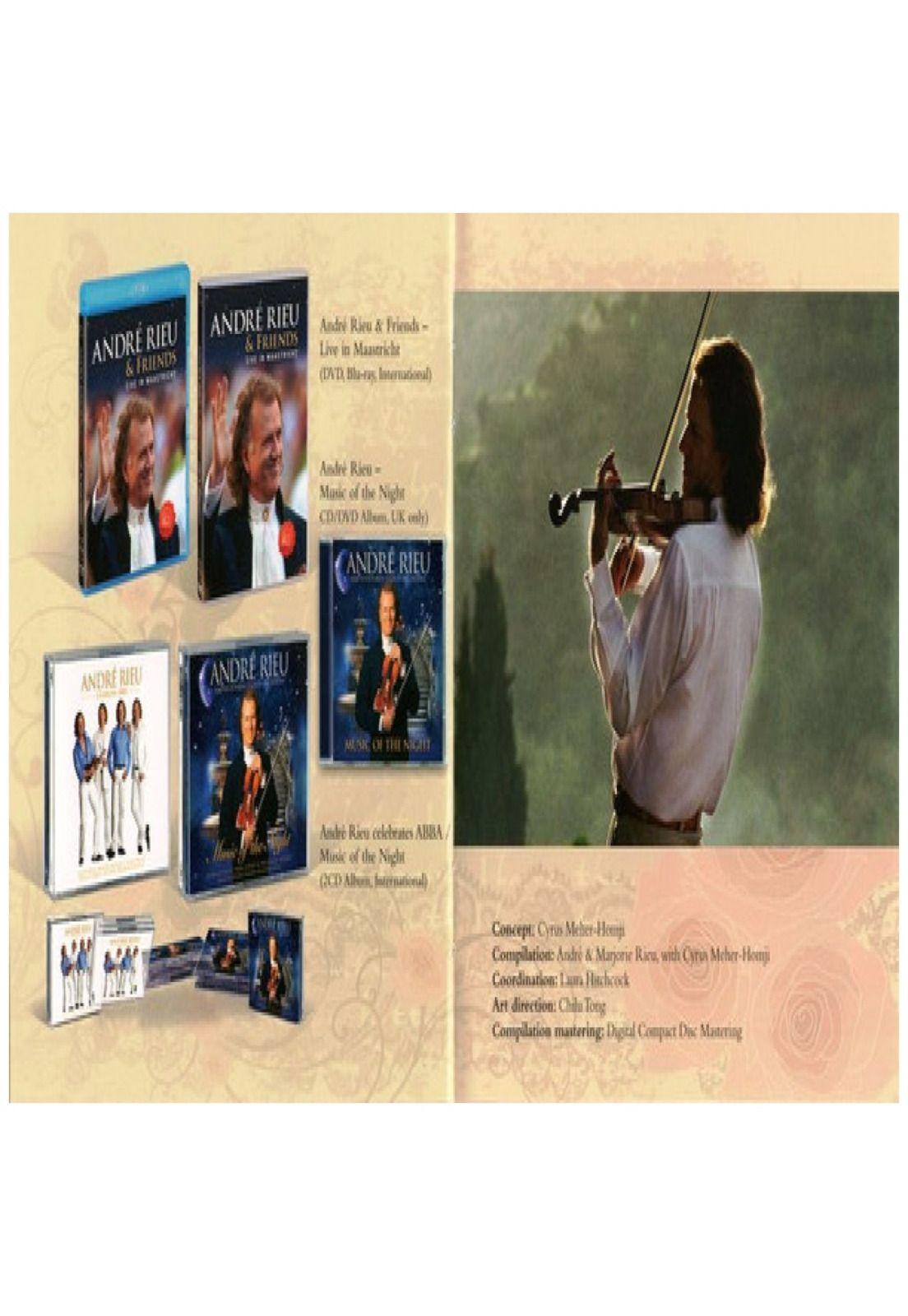 ANDRE RIEU & HIS JOHANN STRAUSS ORCHESTRA - LOVE LETTERS | CD-4