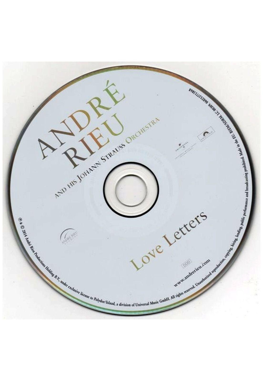 ANDRE RIEU & HIS JOHANN STRAUSS ORCHESTRA - LOVE LETTERS | CD-5