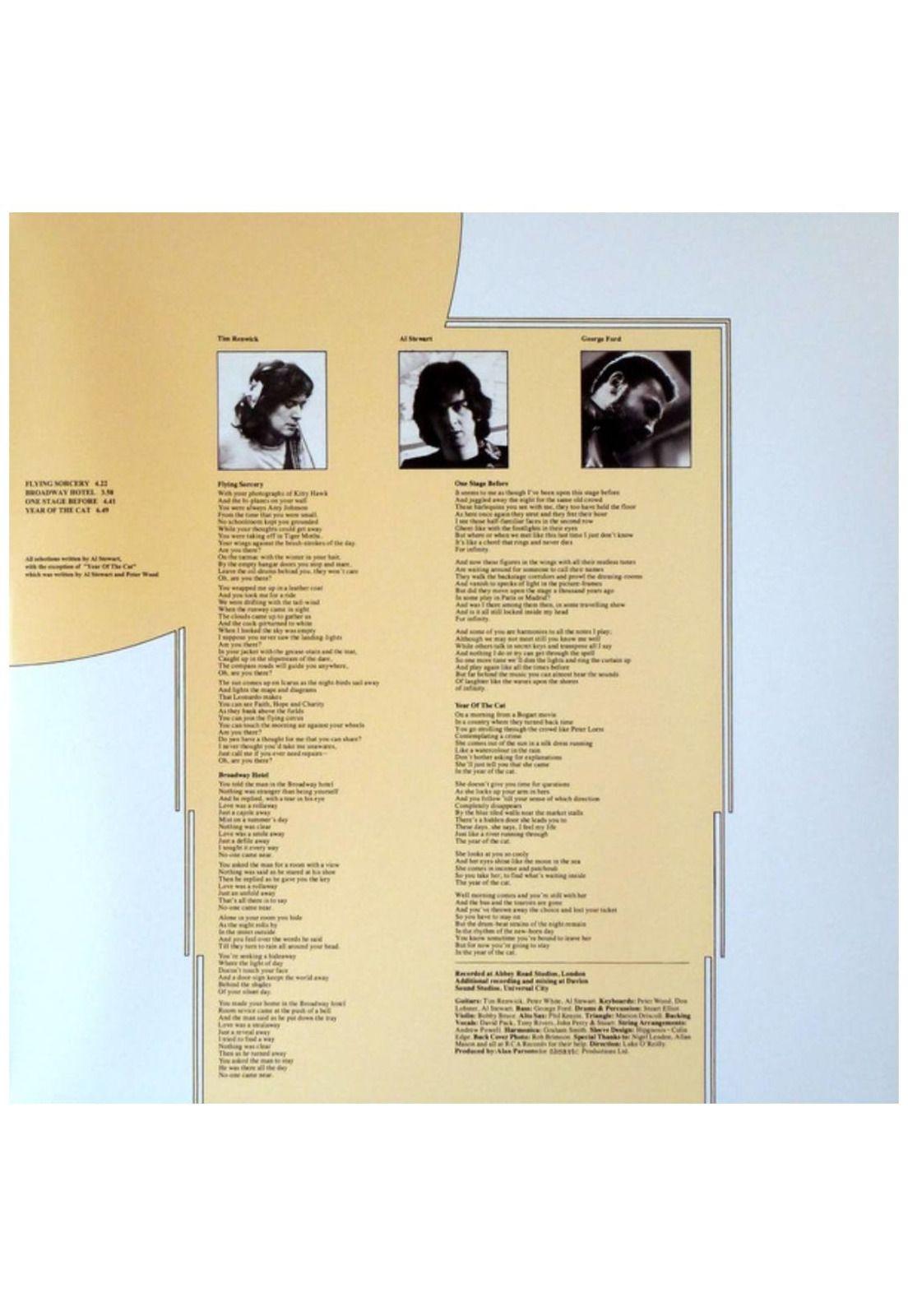AL STEWART - THE YEAR OF THE CAT | VINILO-4