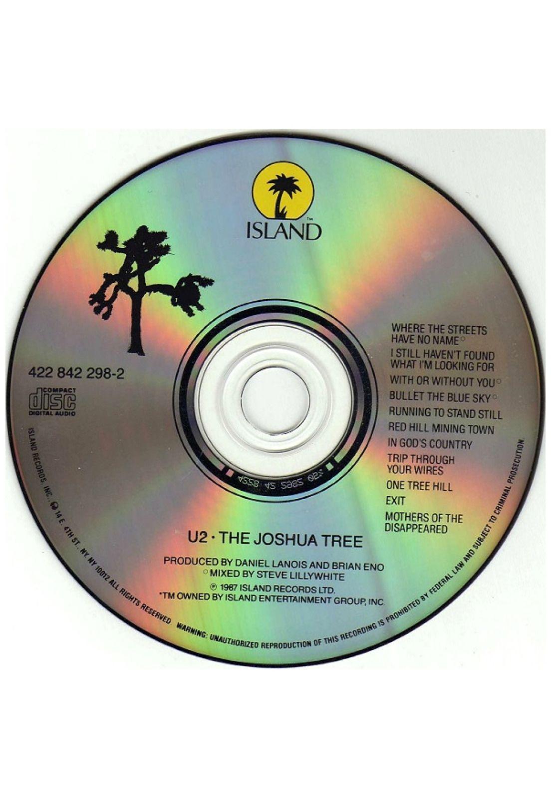 U2  - THE JOSHUA TREE | CD USADO-2