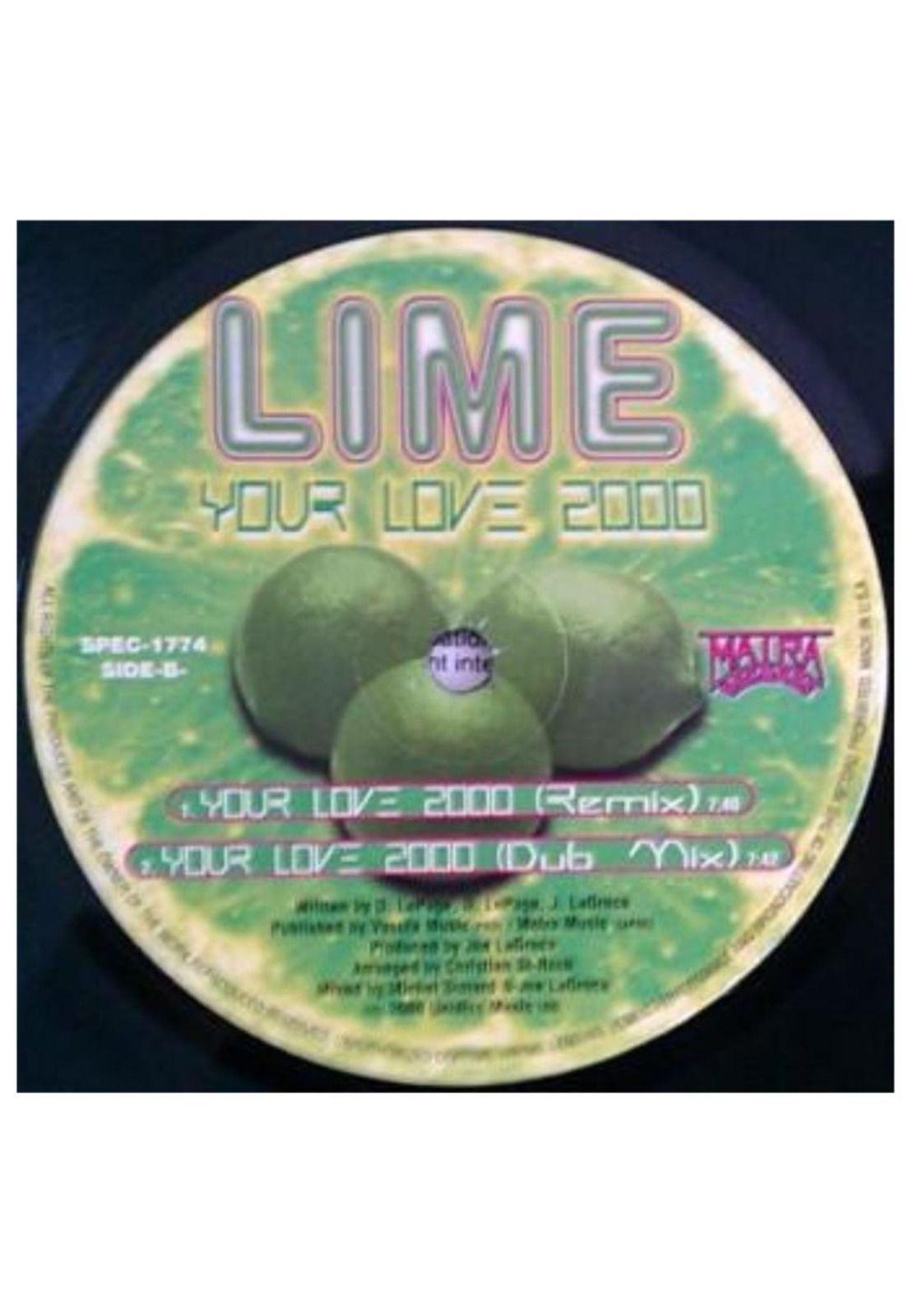LIME - YOUR LOVE 2000 | 12" MAXI SINGLE VINILO-2