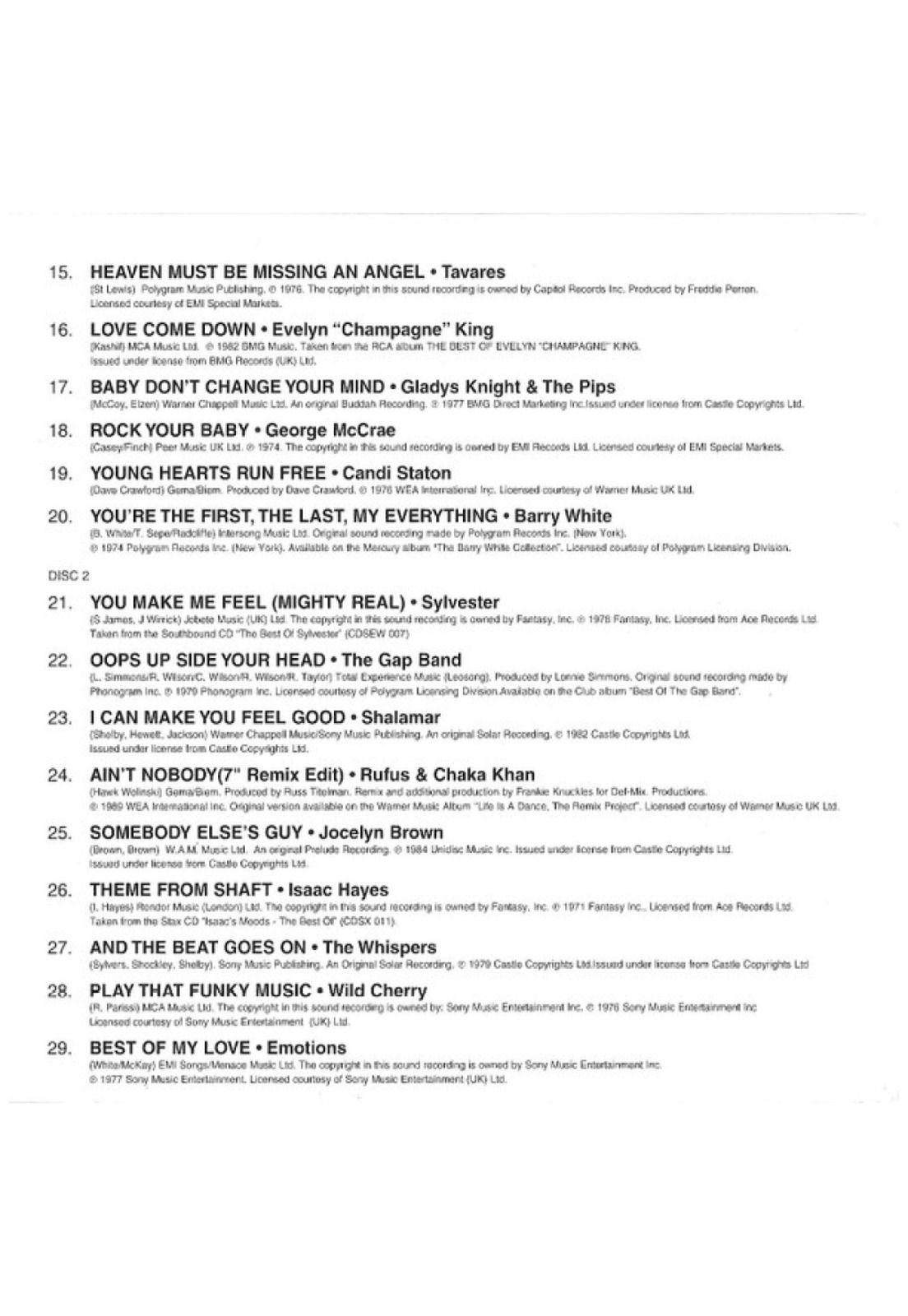 NIGHT FEVER - 40 DISCO CLASSICS (2CD) | CD USADO-5