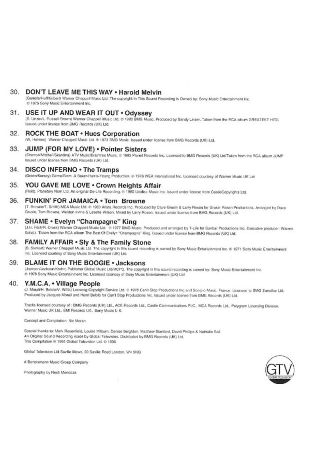 NIGHT FEVER - 40 DISCO CLASSICS (2CD) | CD USADO-6