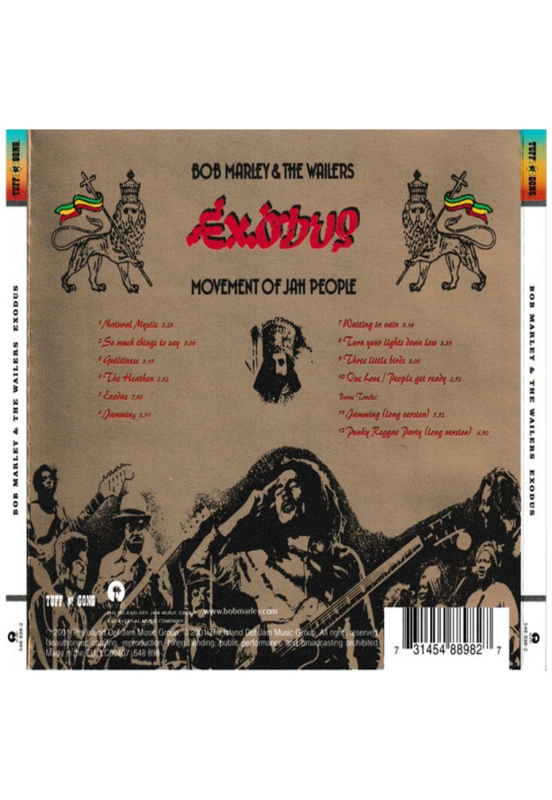 BOB MARLEY & THE WAILERS - EXODUS | CD-3